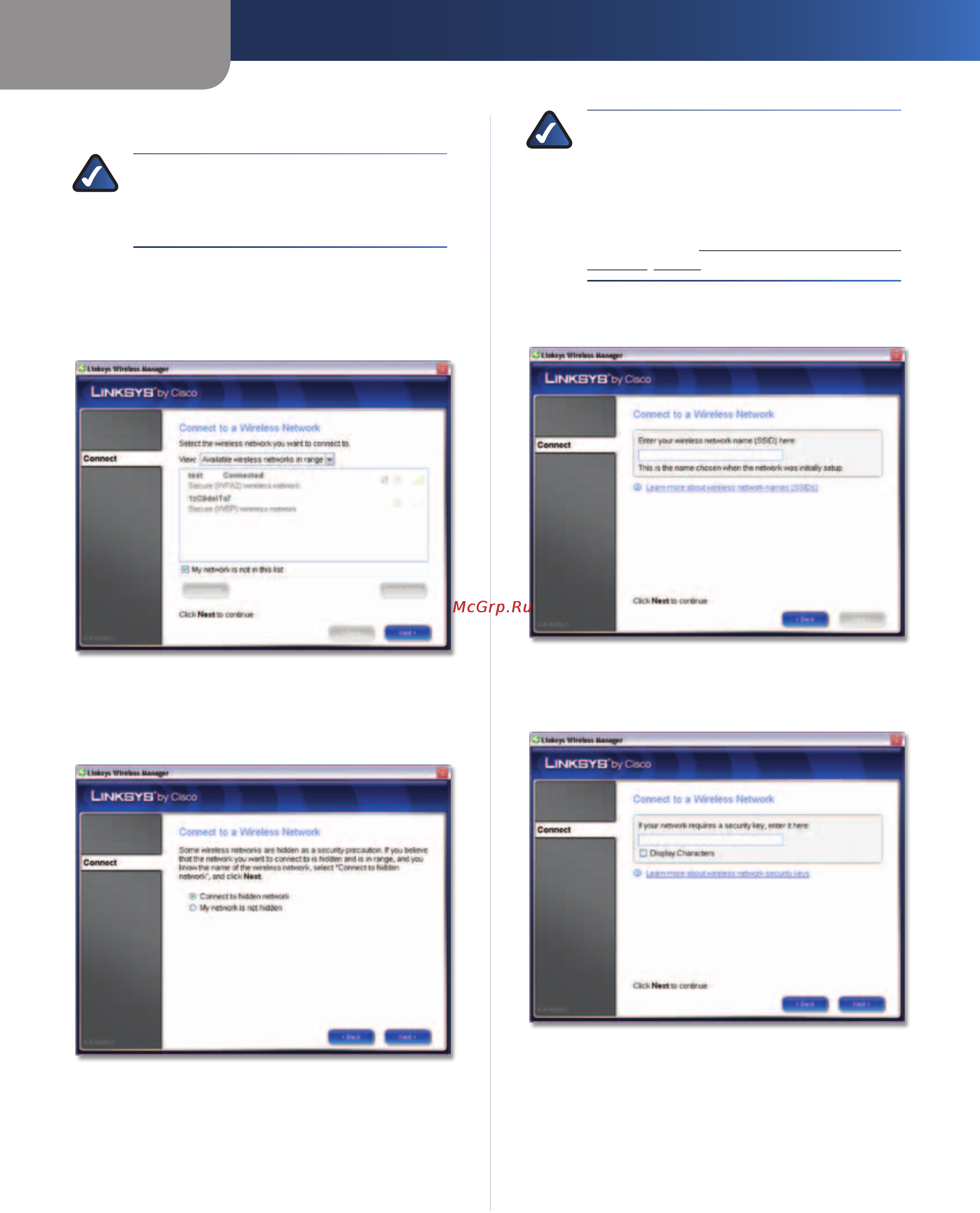 Linksys WUSB100 [8/35] Advanced configuration