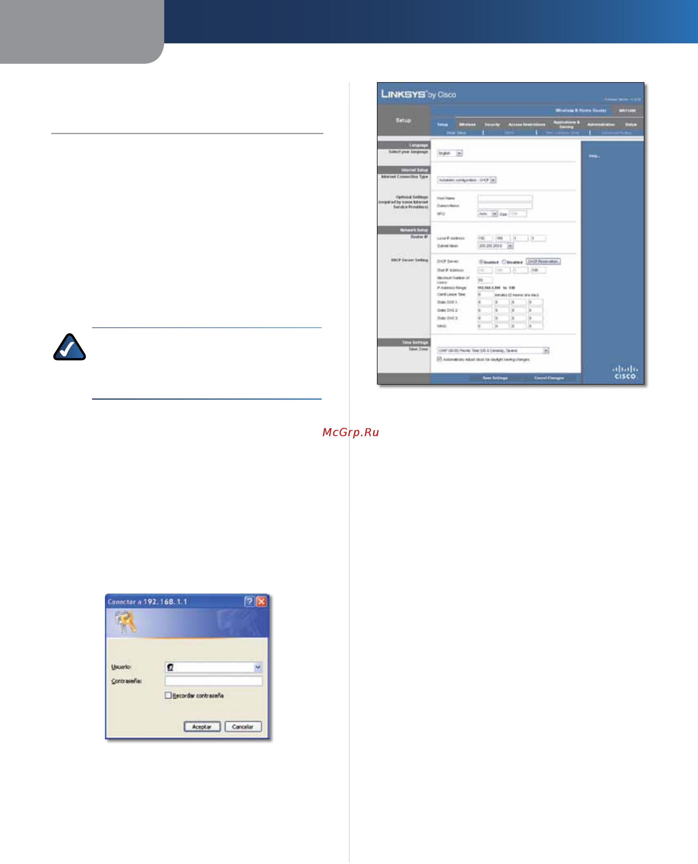 Linksys WRT120N [126/472] Configuración avanzada