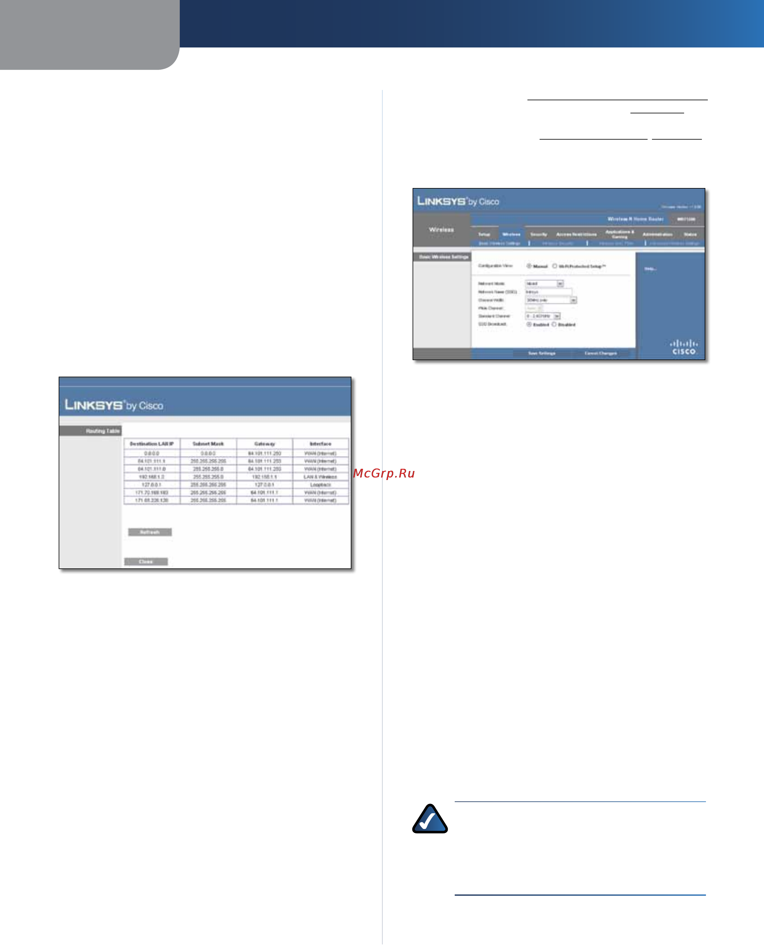 Linksys WRT120N [250/472] Wireless basic wireless settings impostazioni wireless di base