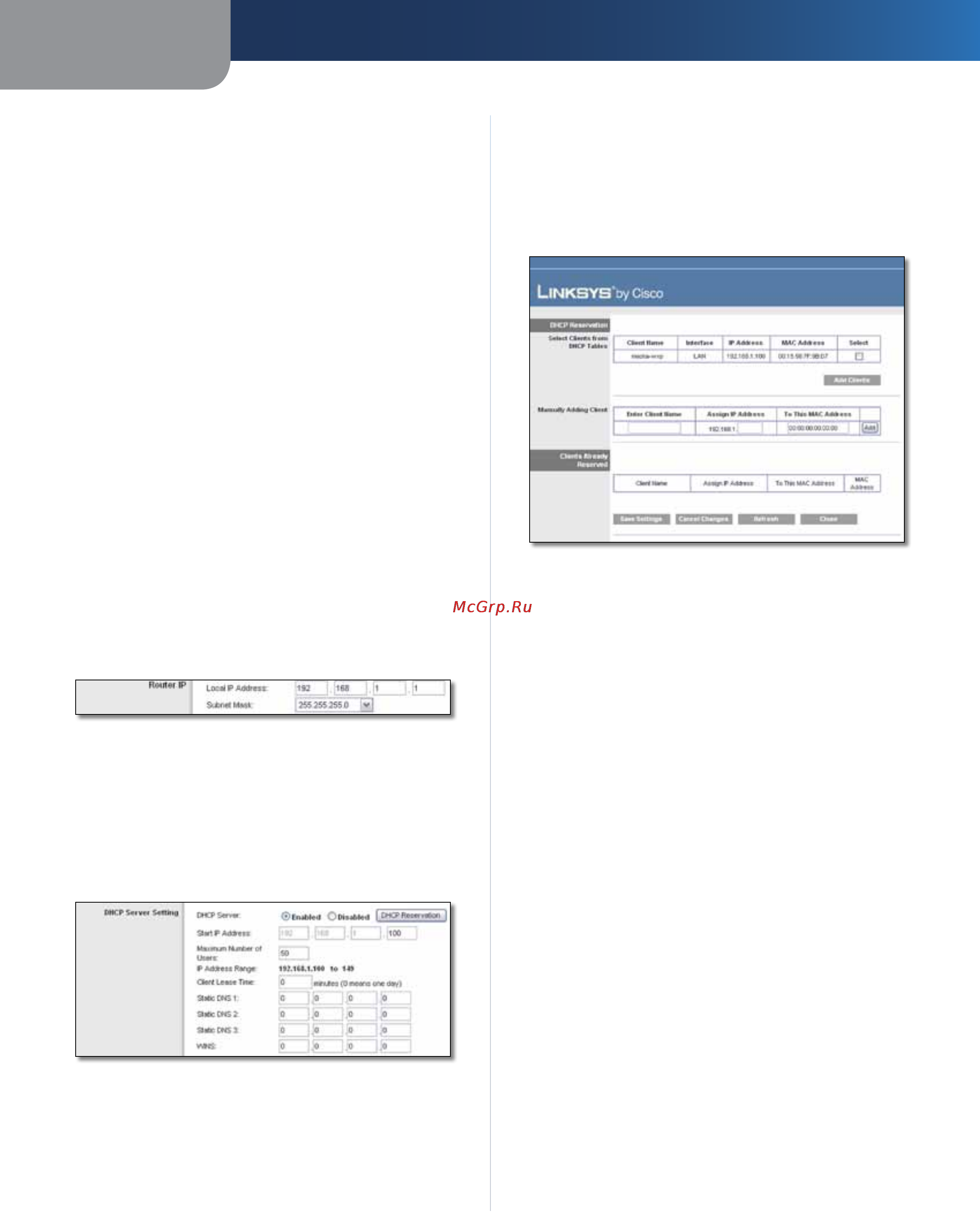 Linksys WRT120N [306/472] Geavanceerde configuratie