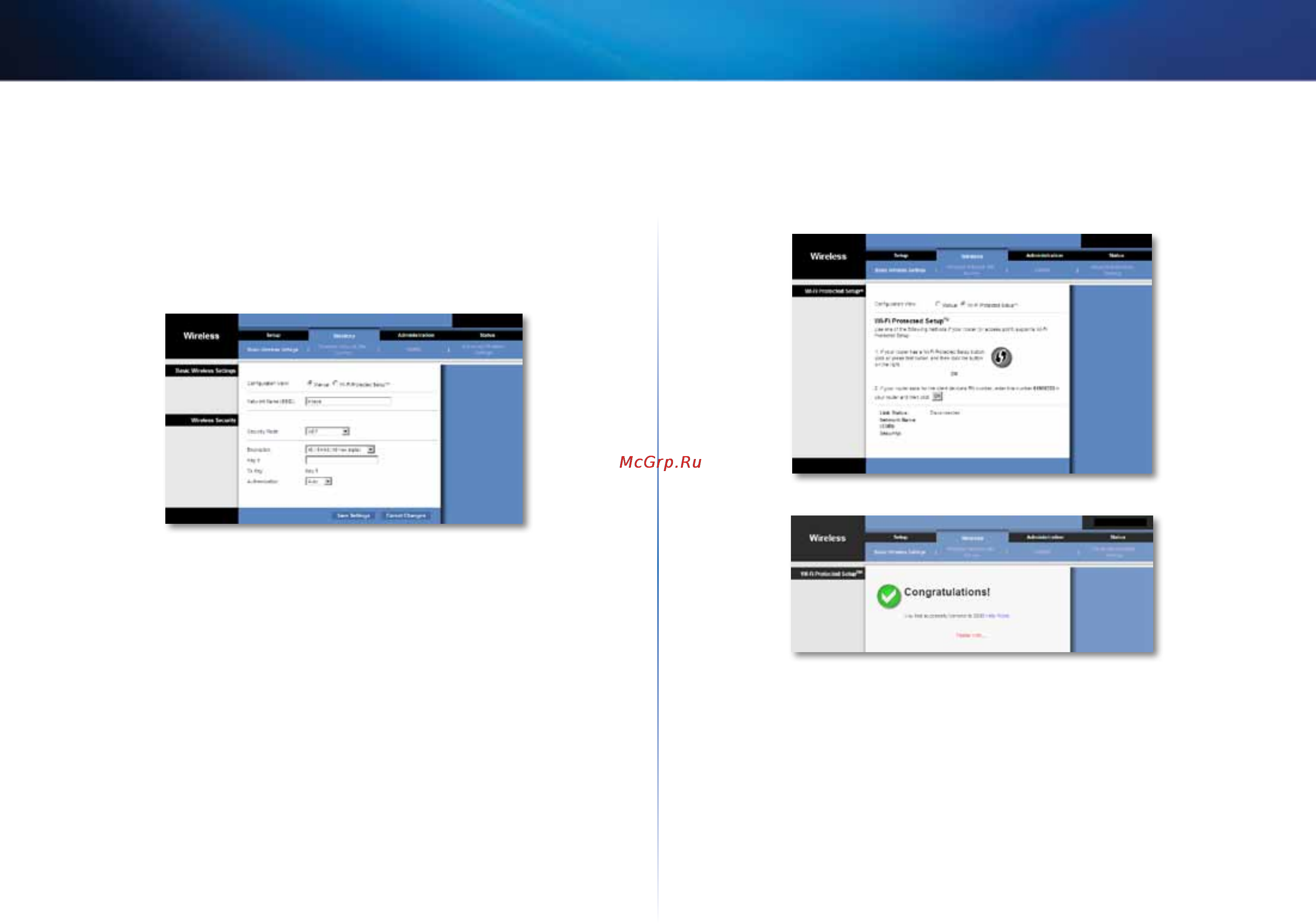 Linksys WES610N [10/546] Wi fi protected setup