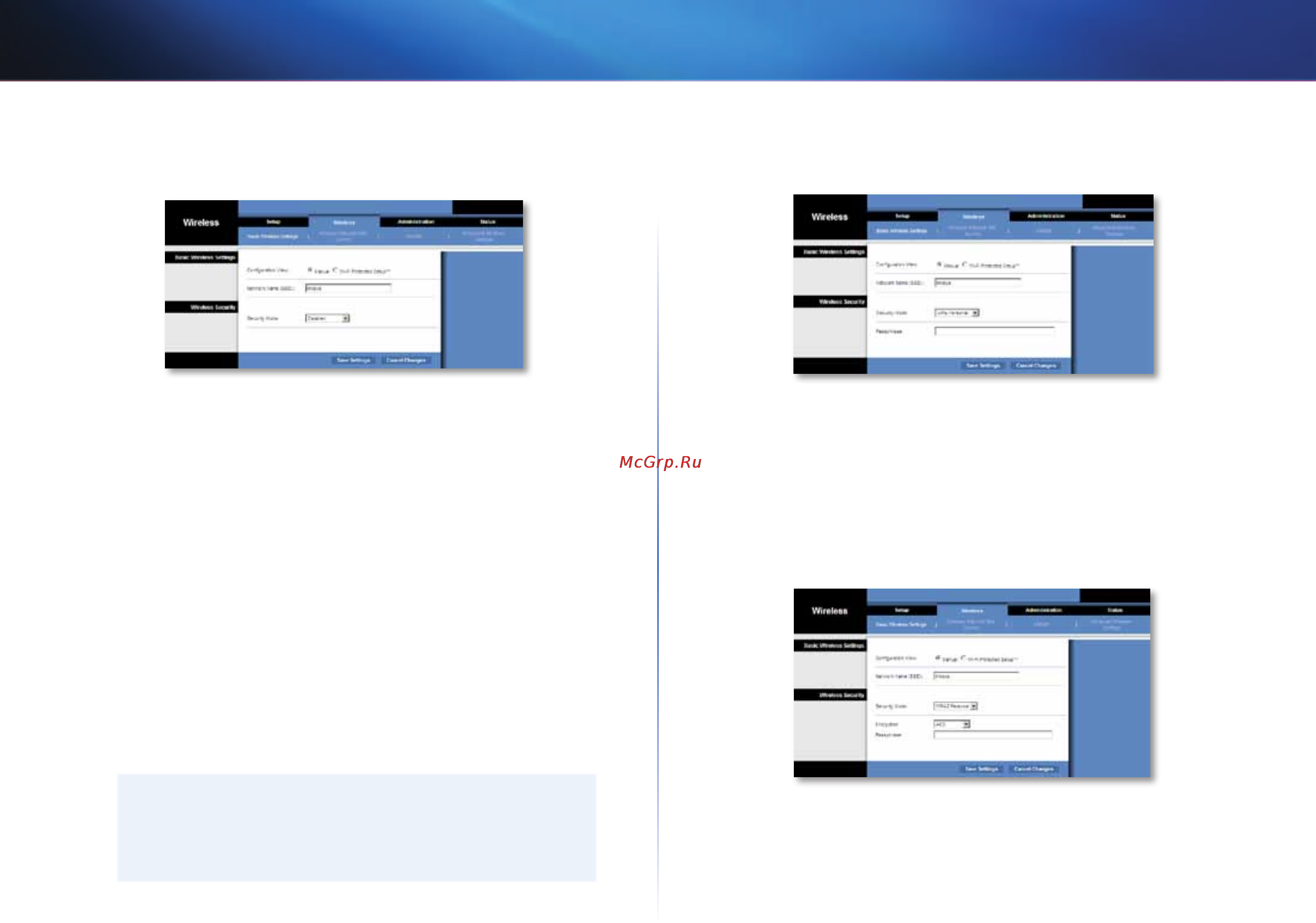 Linksys WES610N [240/546] Basic wireless settings vezeték nélküli alapbeállítások
