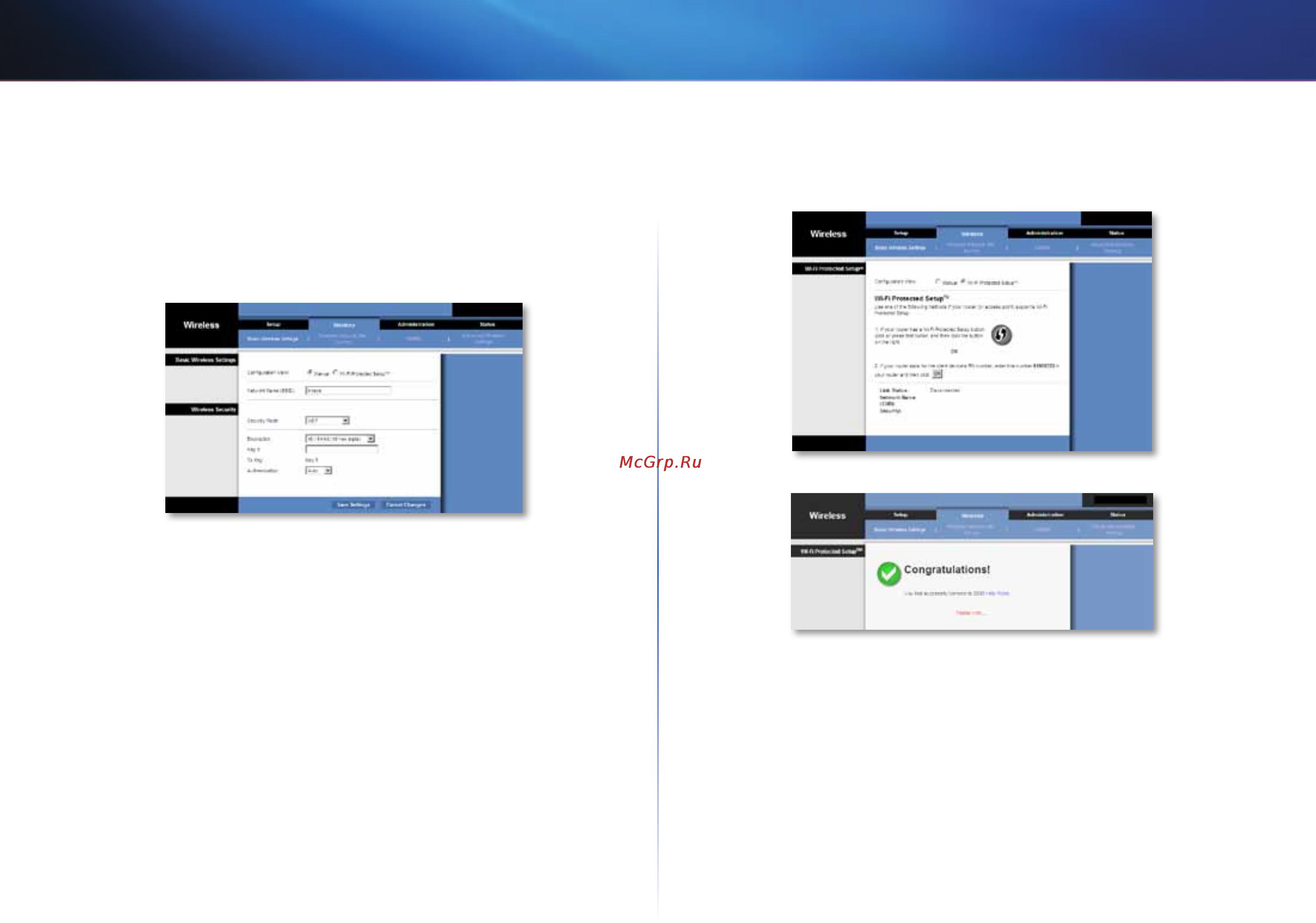 Linksys WES610N [283/546] Wi fi protected setup