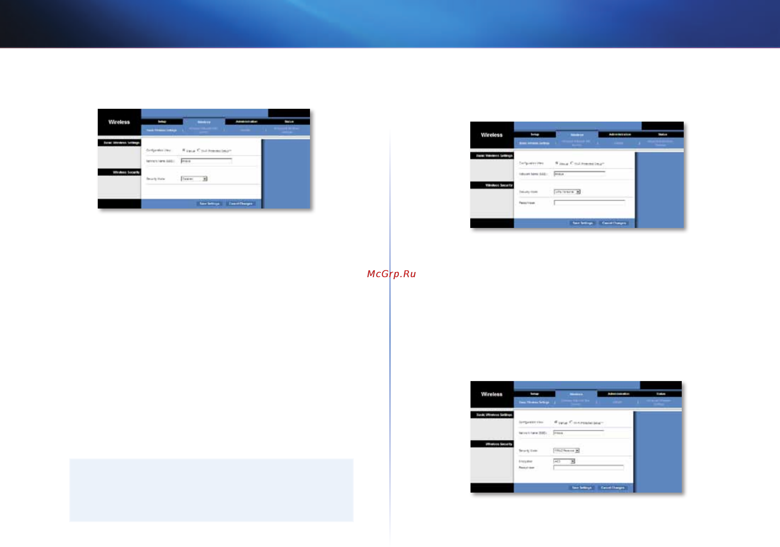 Linksys WES610N [93/546] Wireless sicherheit