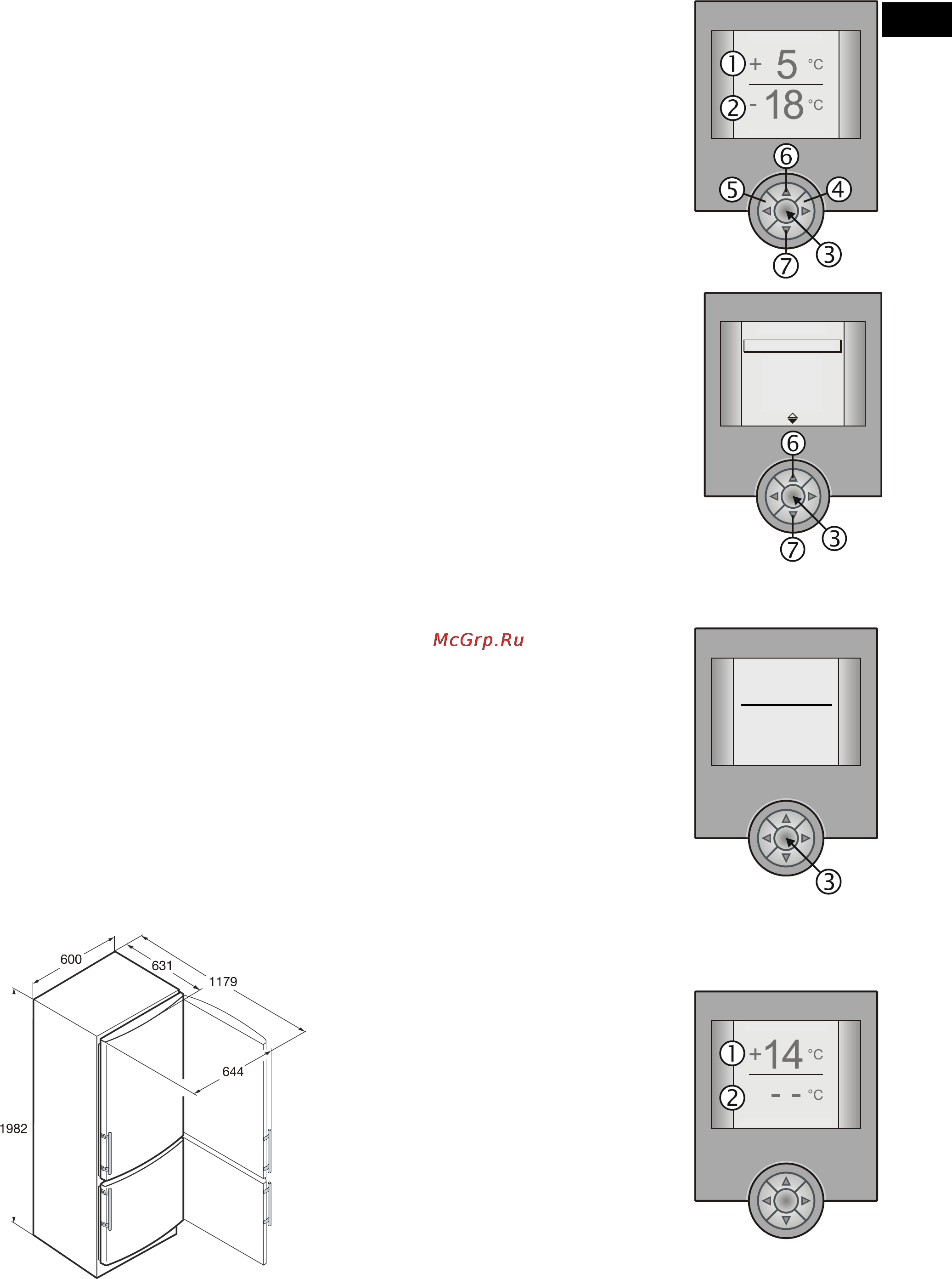 Liebherr CNPes…70 [3/13] Включение прибора