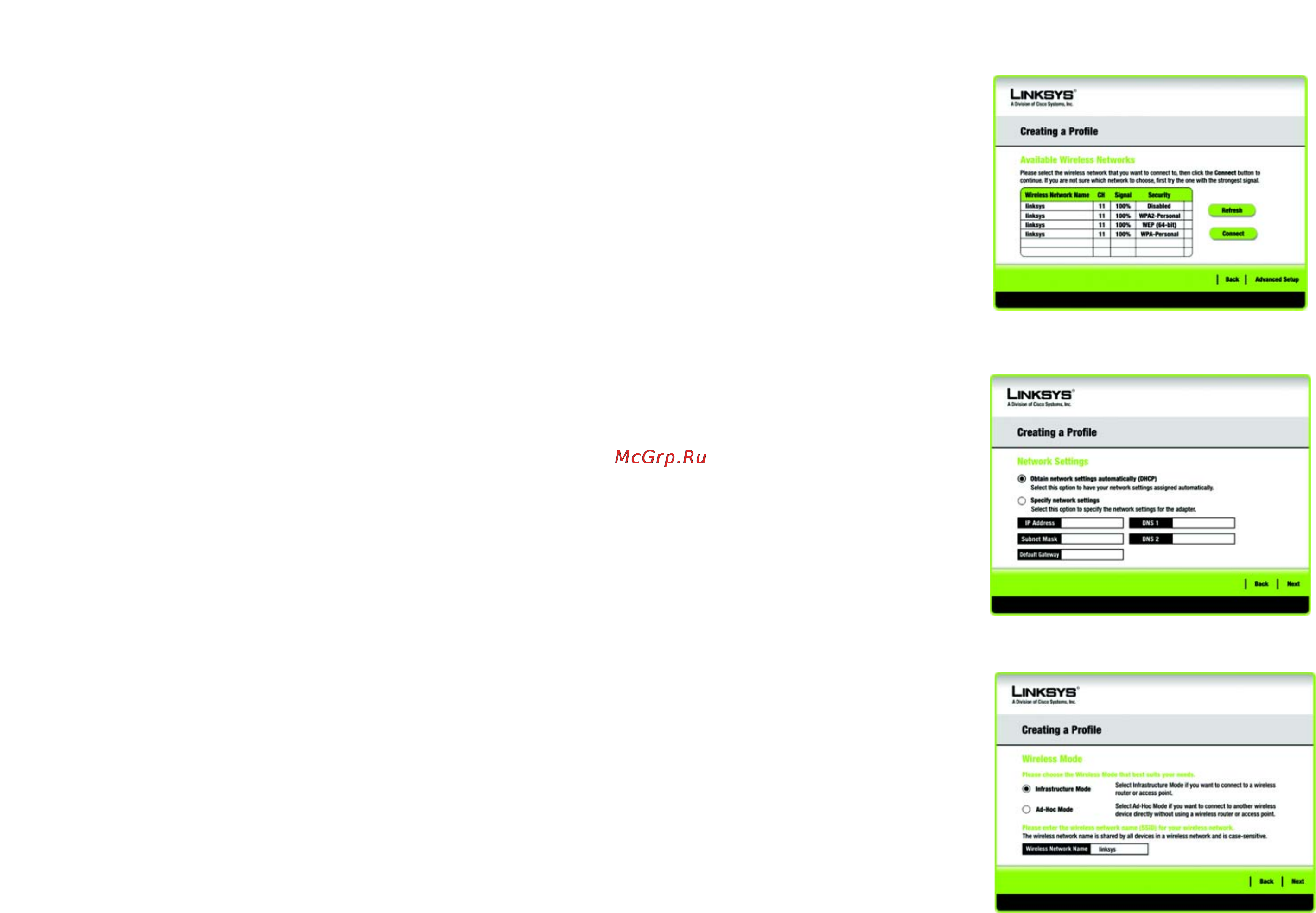 Linksys WPC300N [16/65] Advanced setup