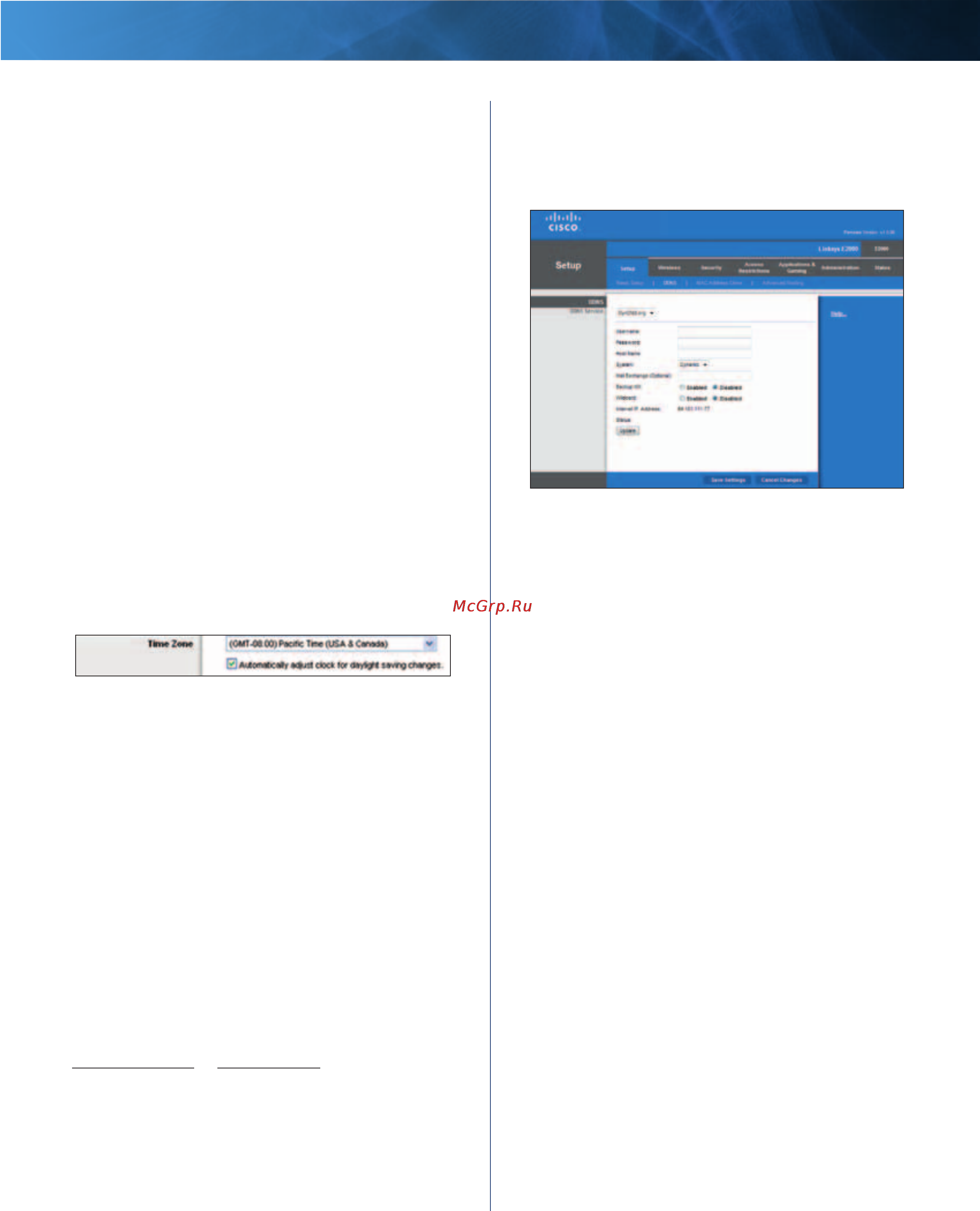 Linksys E2000 [20/59] Setup ddns