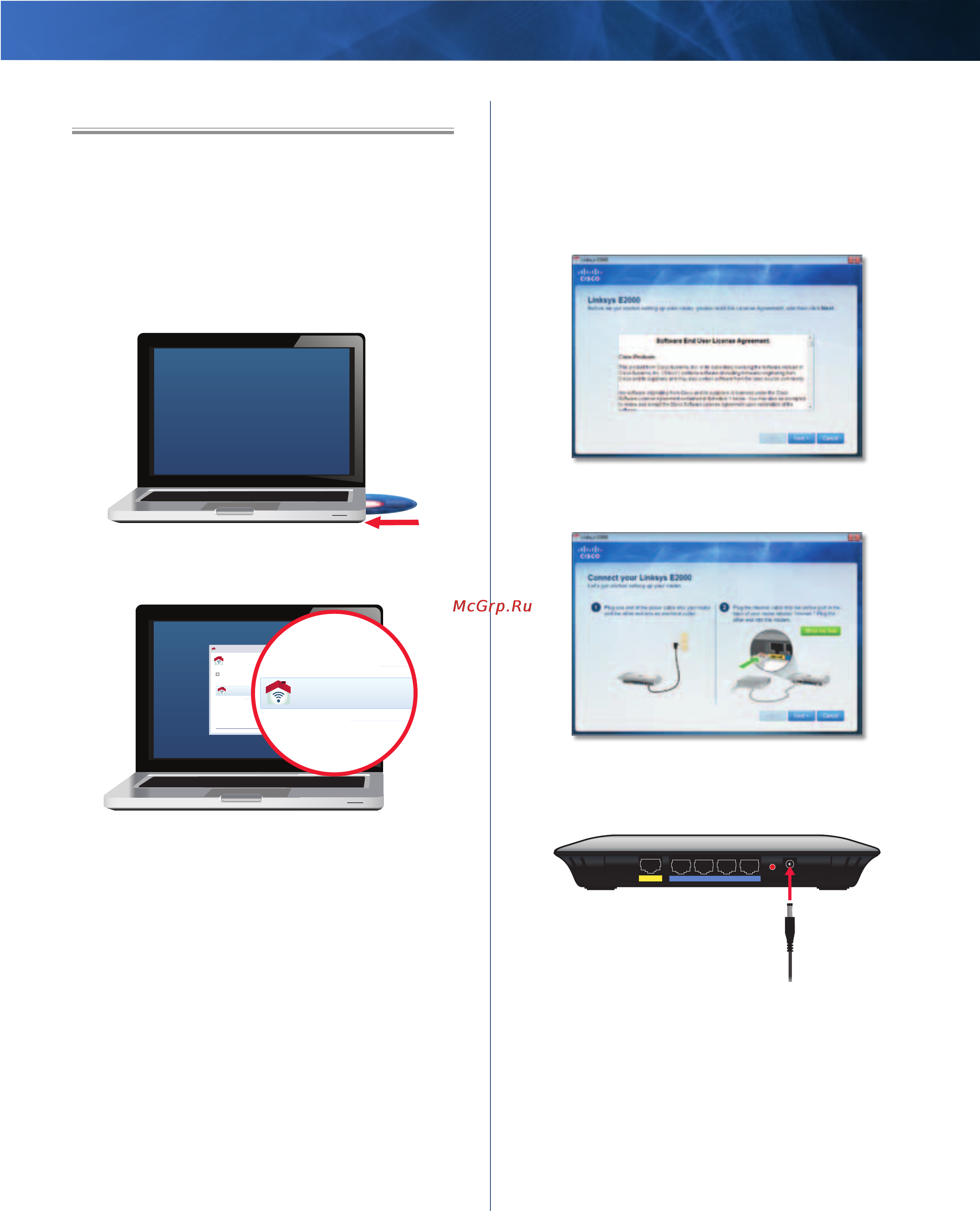 Linksys E2000 [6/59] Linksys e2000 chapter 2 cisco connect