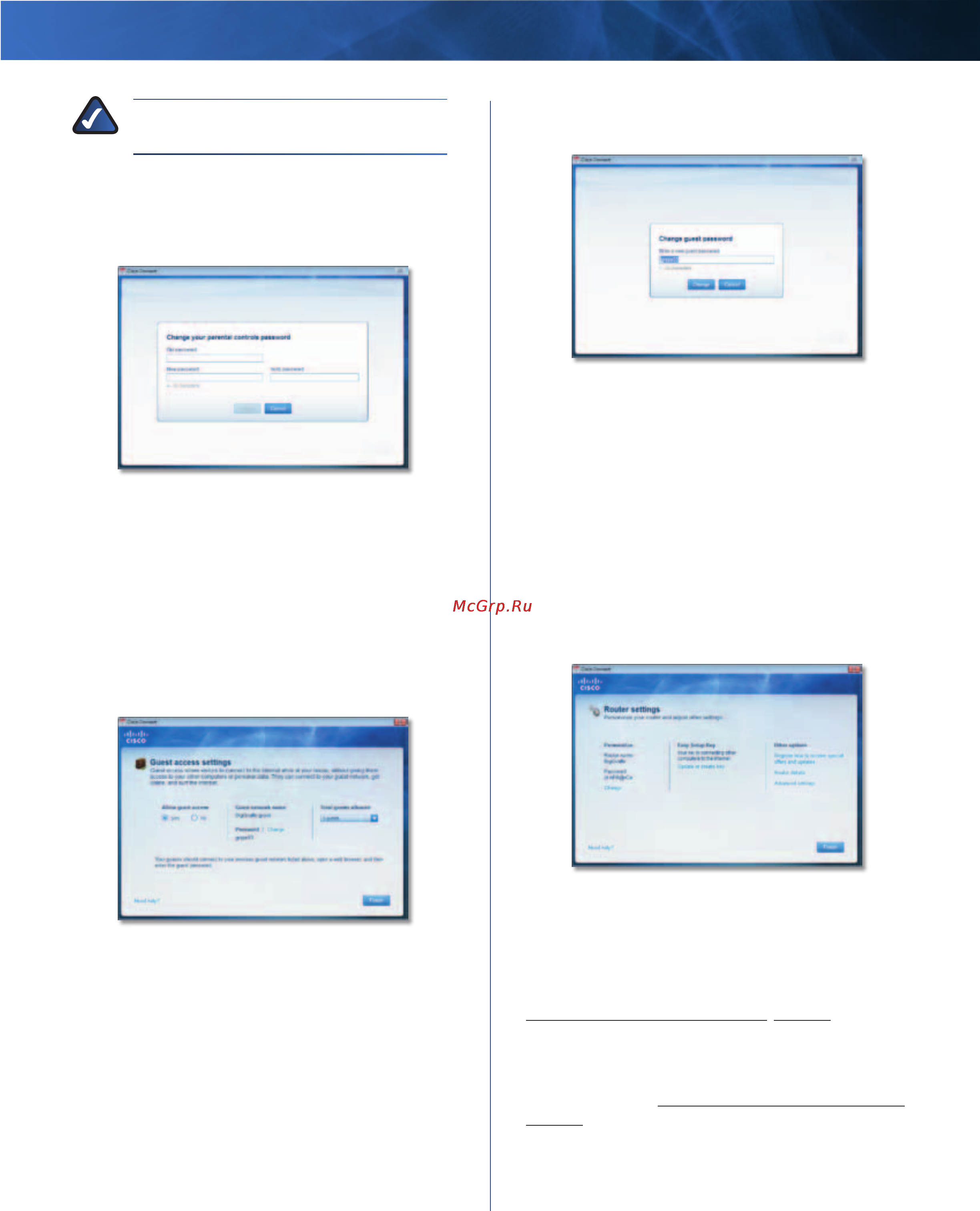 Linksys E3000 [13/80] Guest access