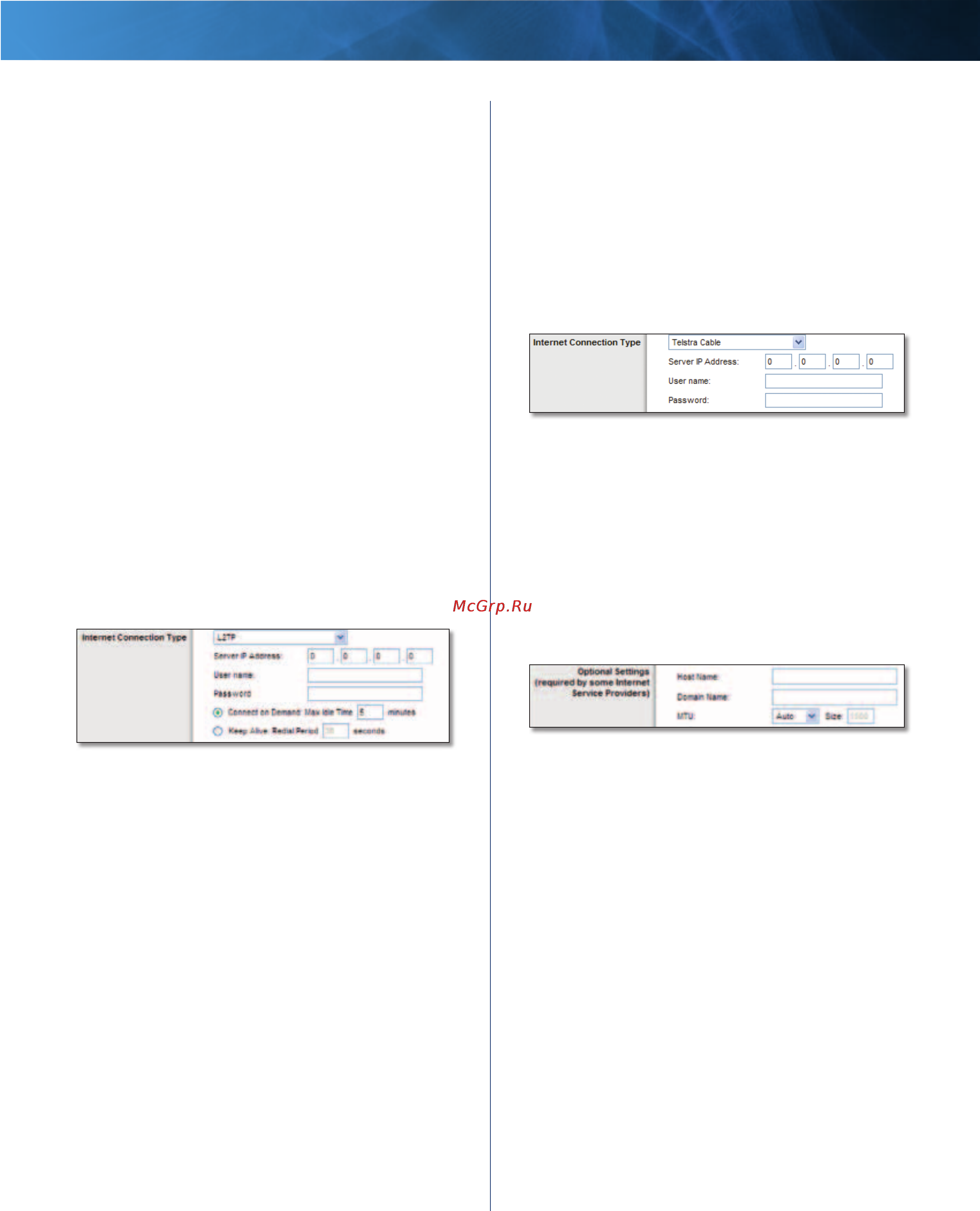 Linksys E3000 [18/80] Linksys e3000 chapter 3 advanced configuration