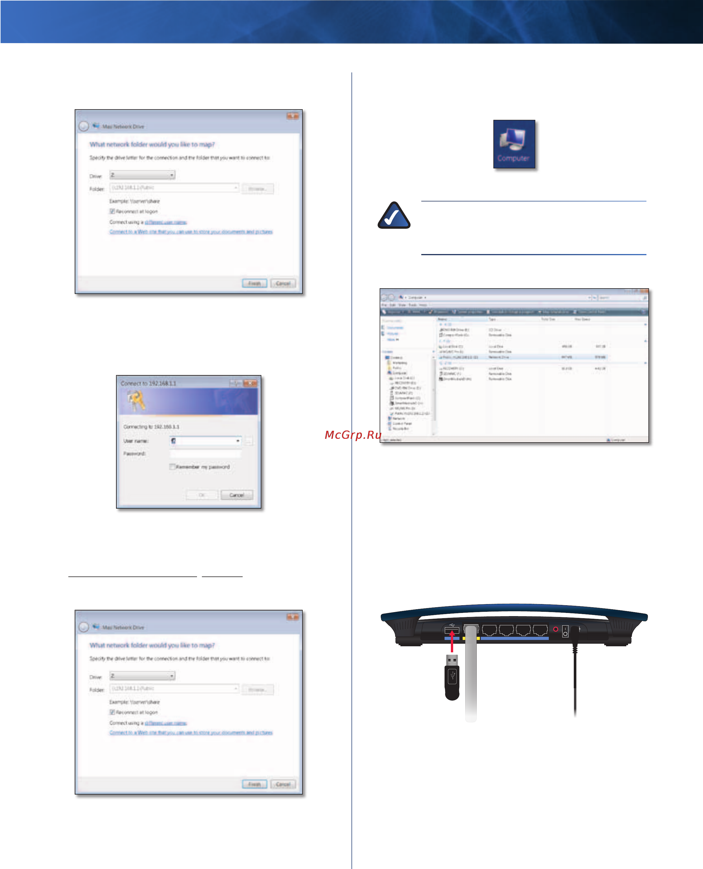 Linksys E3000 [52/80] Access mapped drive