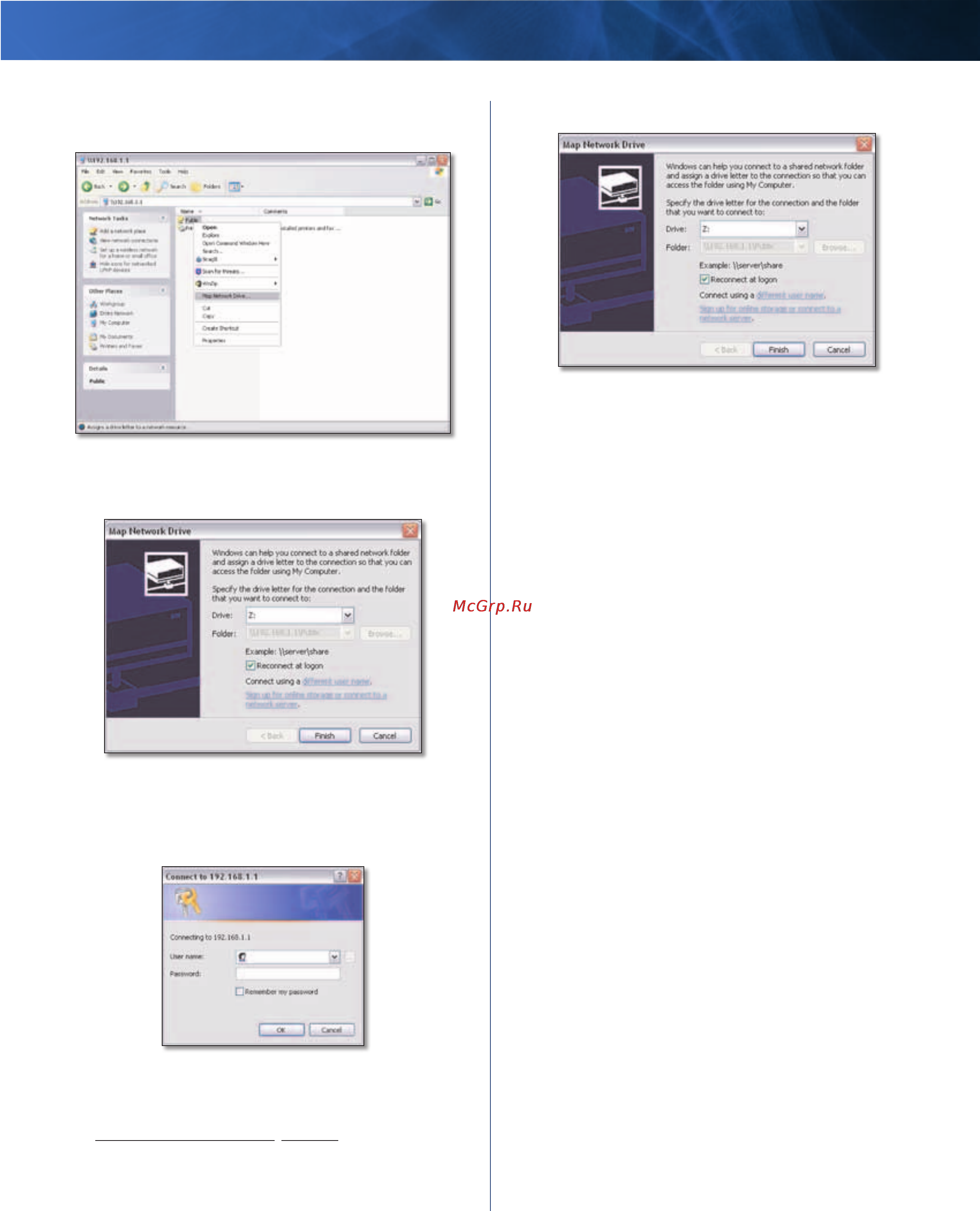Linksys E3000 [54/80] Linksys e3000 appendix b how to install and access usb storage