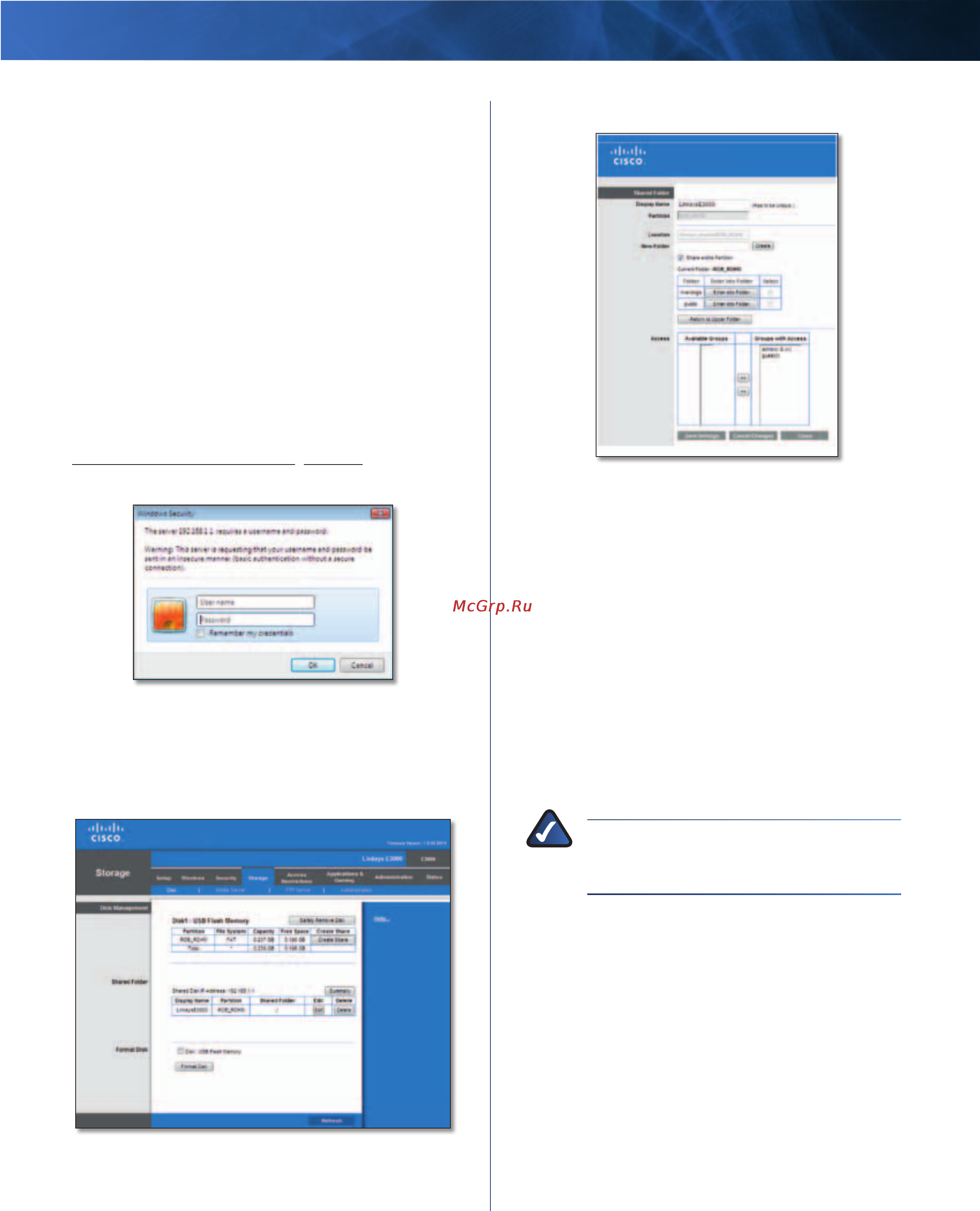 Linksys E3000 [58/80] Access the browser based utility