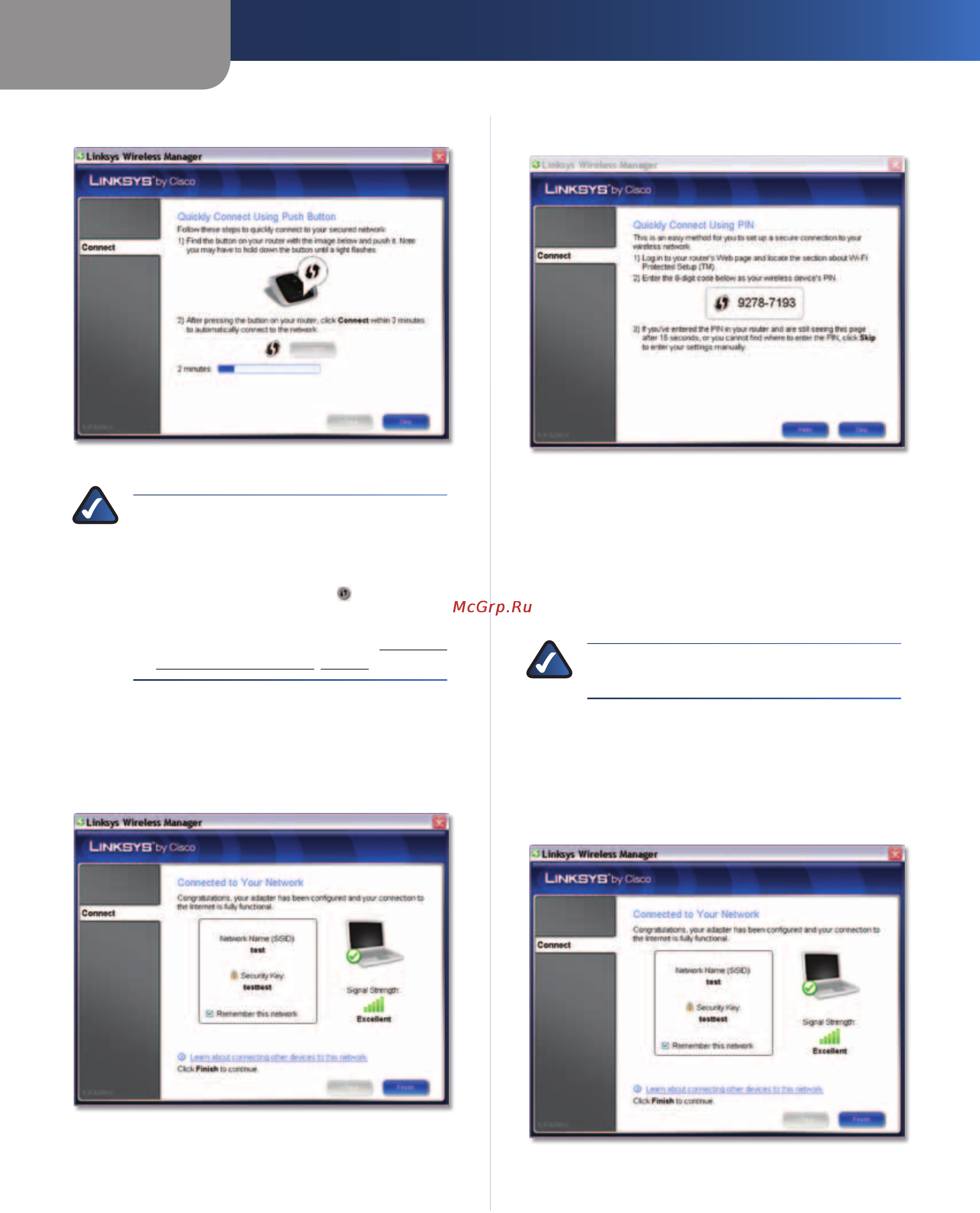 Linksys WUSB600N [10/40] Advanced configuration