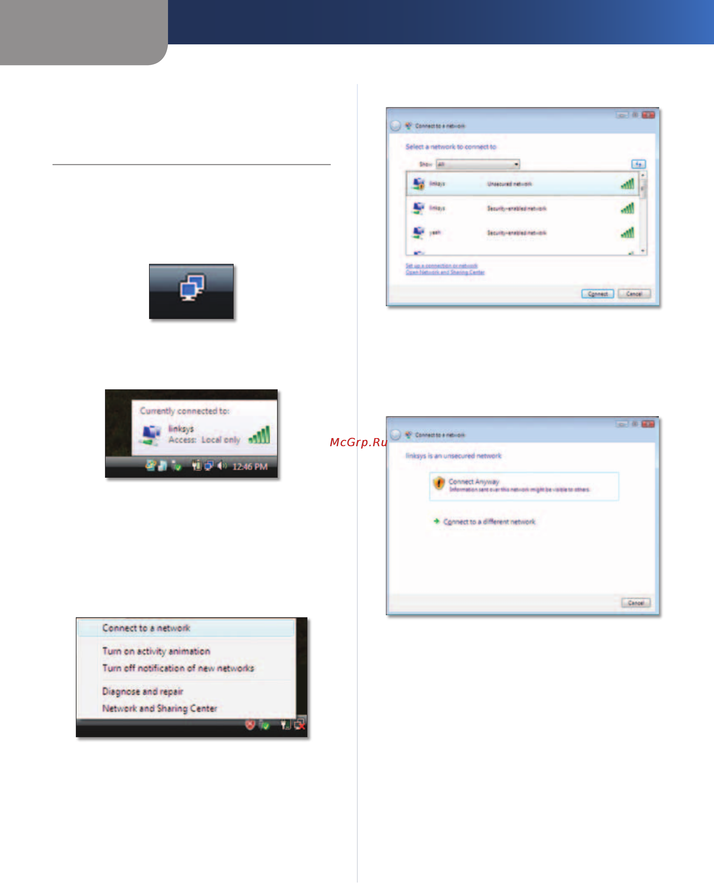 Linksys WUSB600N [13/40] Appendix b windows vista configuration