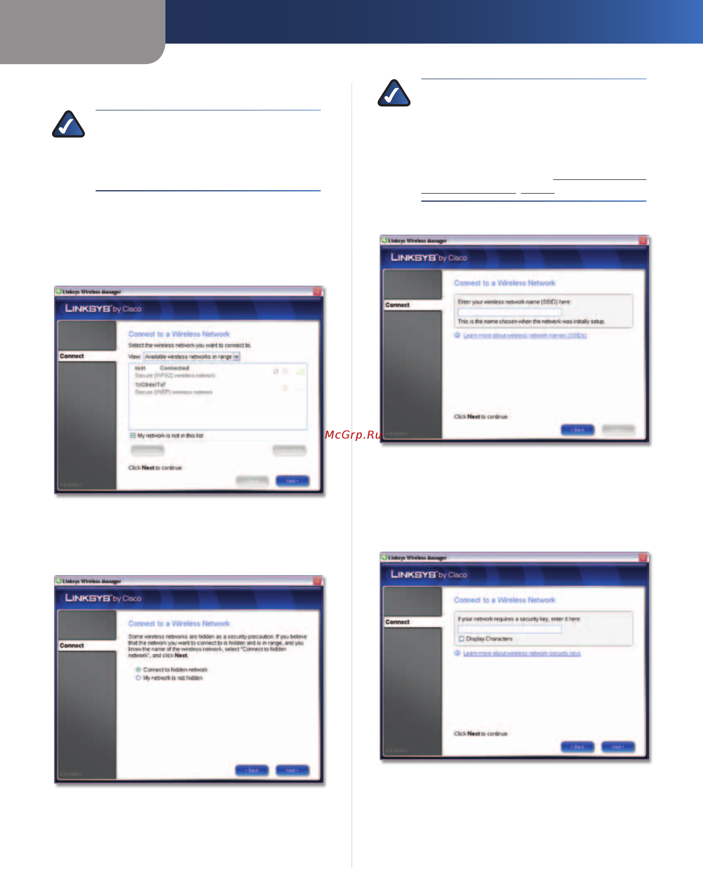 Linksys WUSB600N [8/40] Advanced configuration
