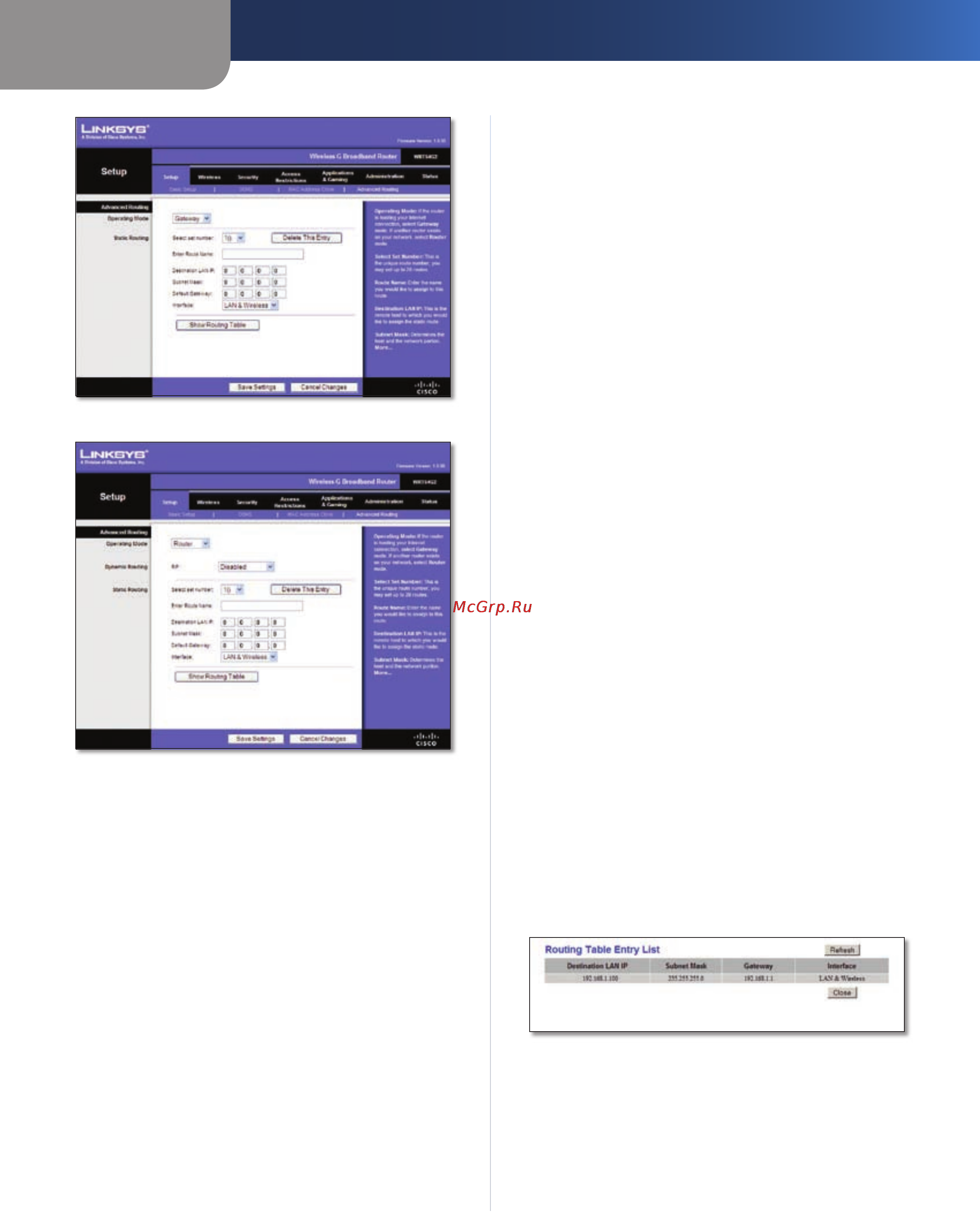 Linksys WRT54G2 [151/368] Sans fil paramètres sans fil de base