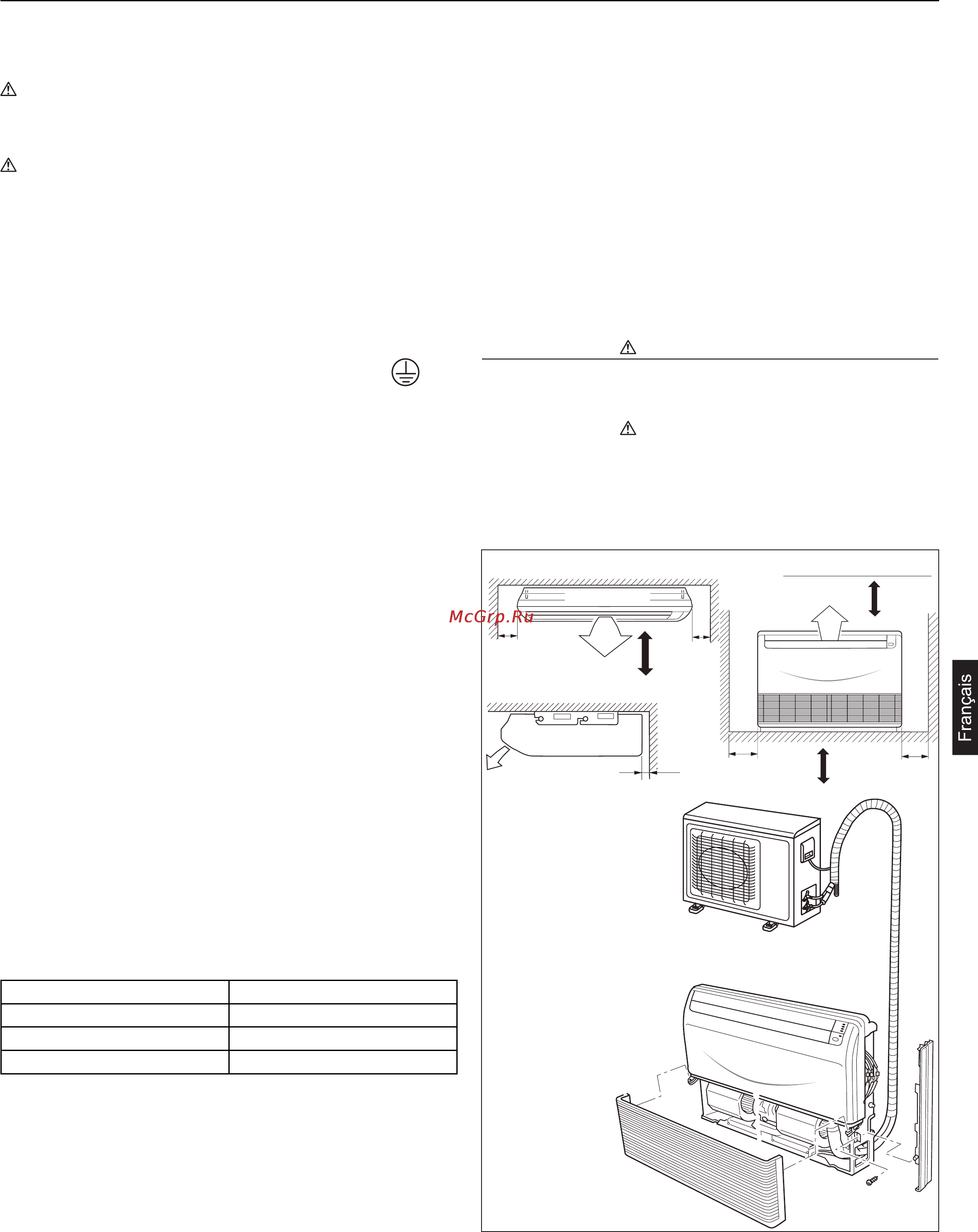 Haier AC18CS1ERA+1U18FS2ERA [73/102] Procédure d installation