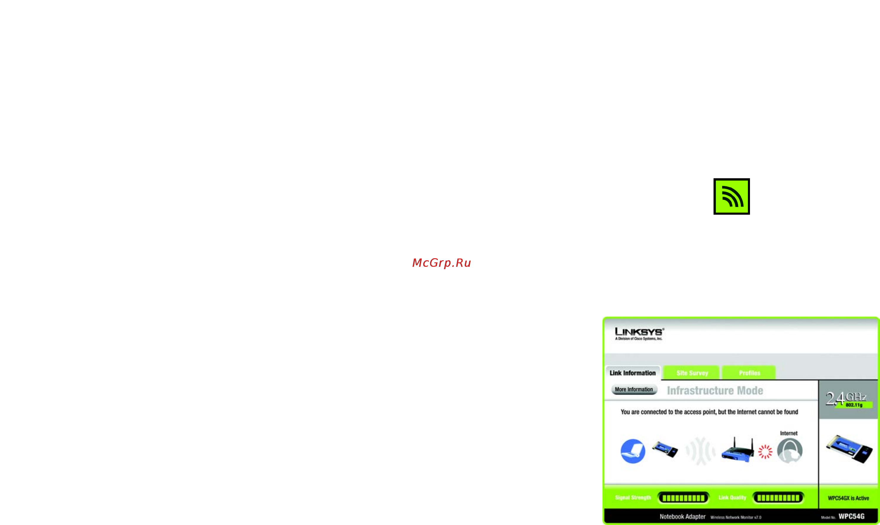 Linksys WPC54G [25/65] Accessing the wireless network monitor