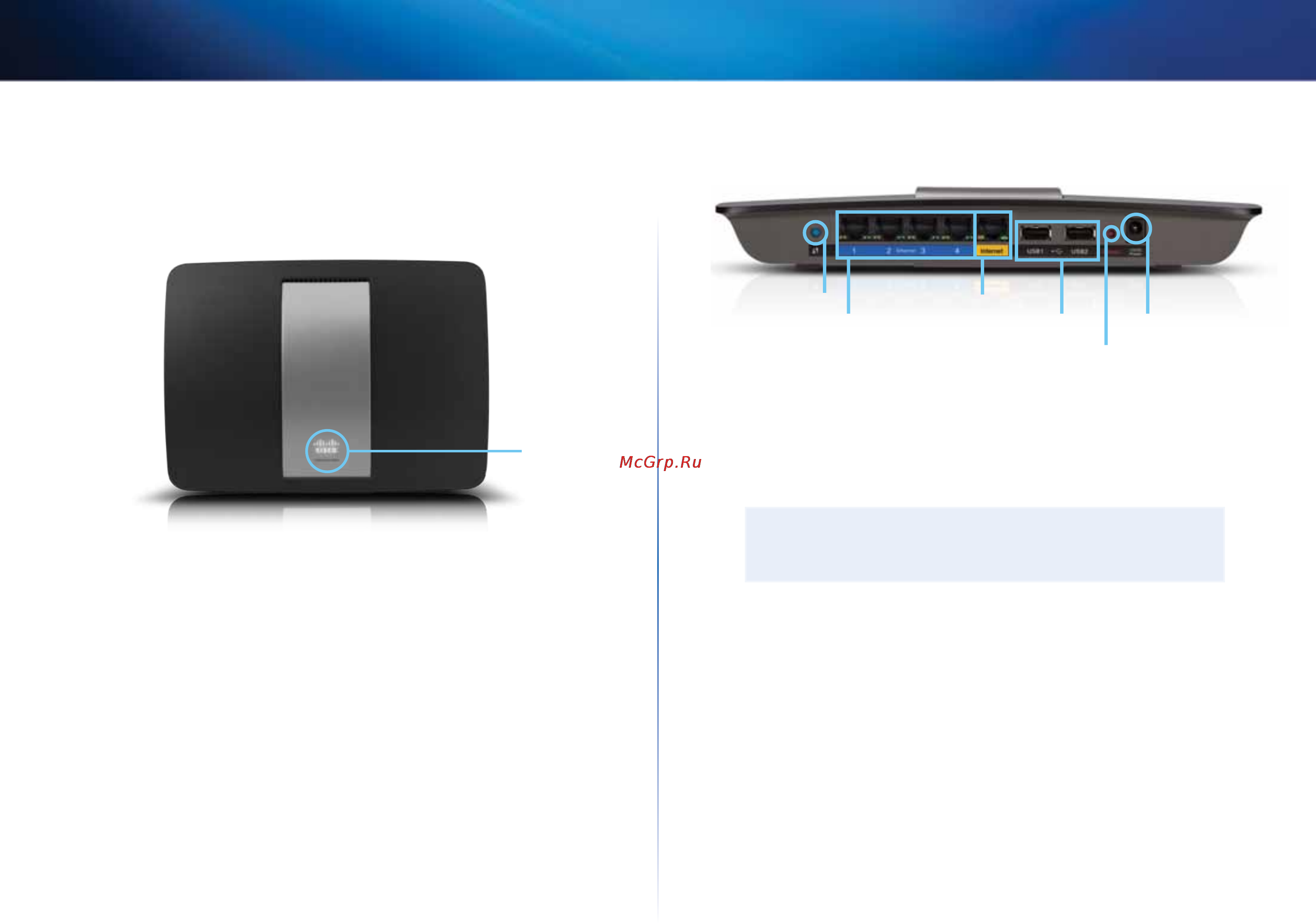 Linksys EA6500 [118/531] Back view