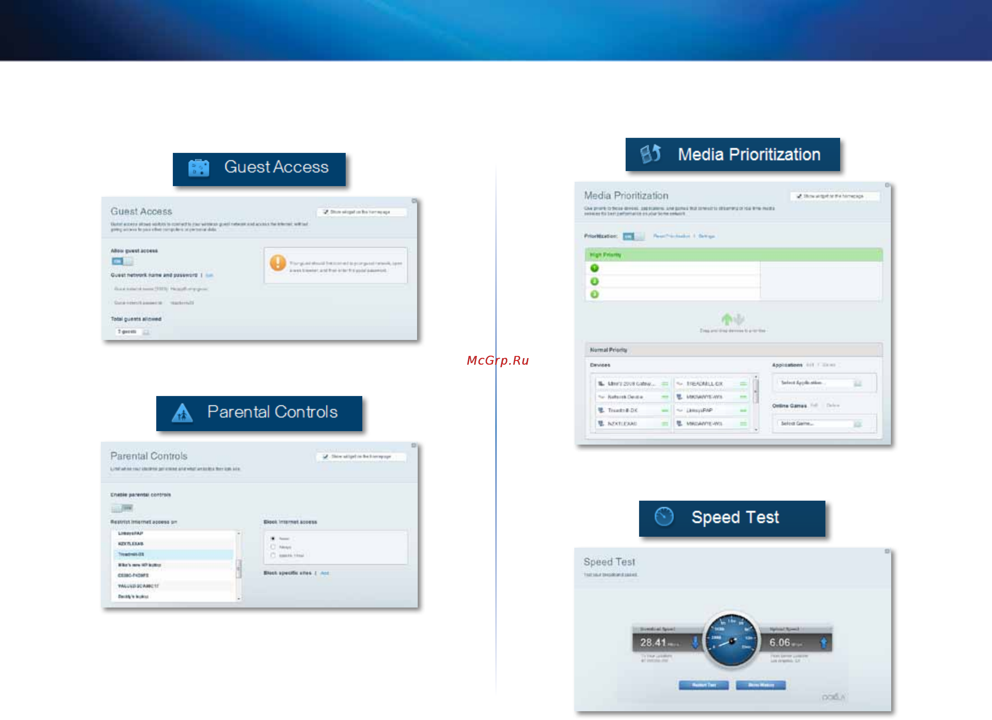 Linksys EA6500 [140/531] Configuración del router serie ea