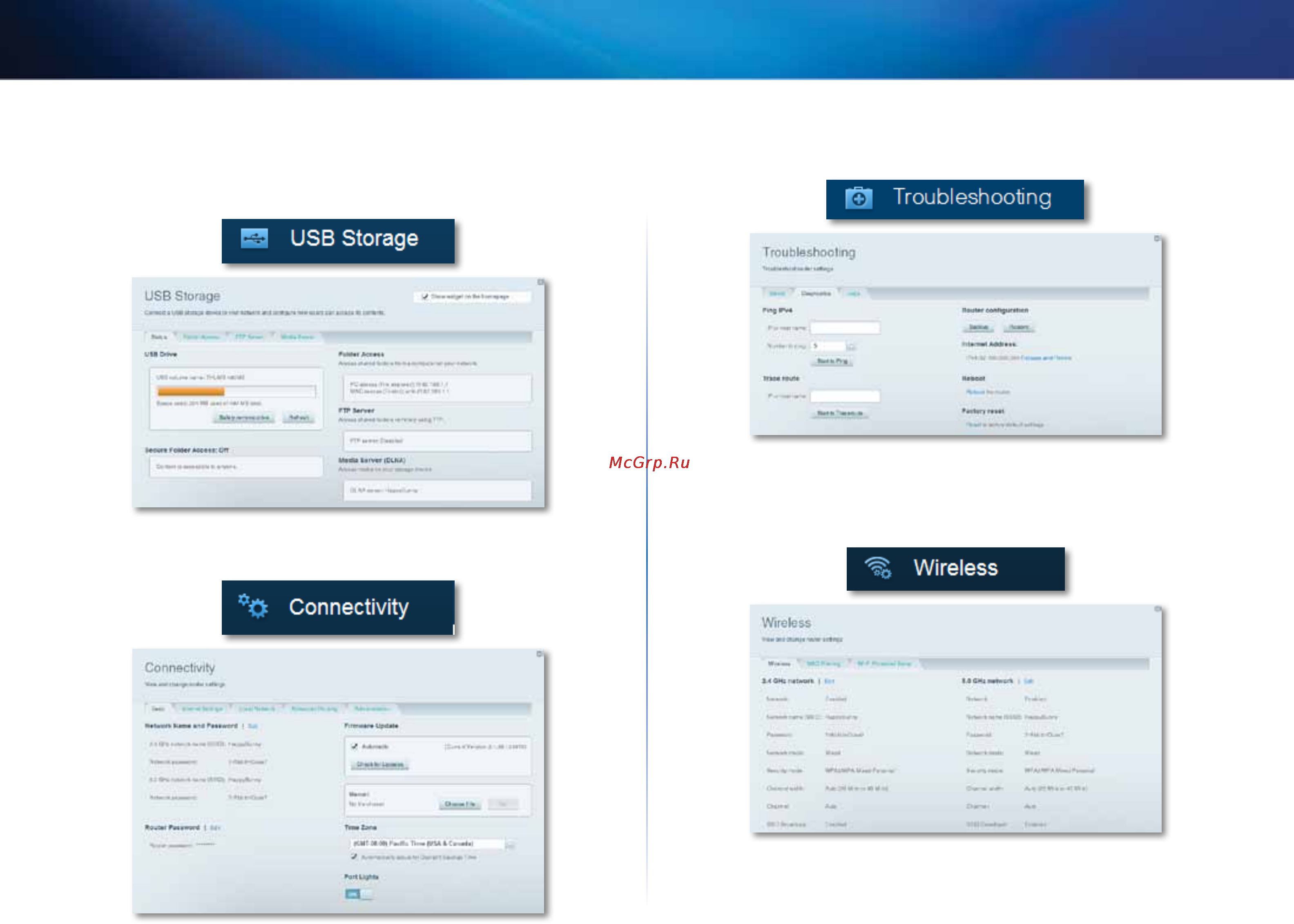 Linksys EA6500 [141/531] Configuración del router serie ea
