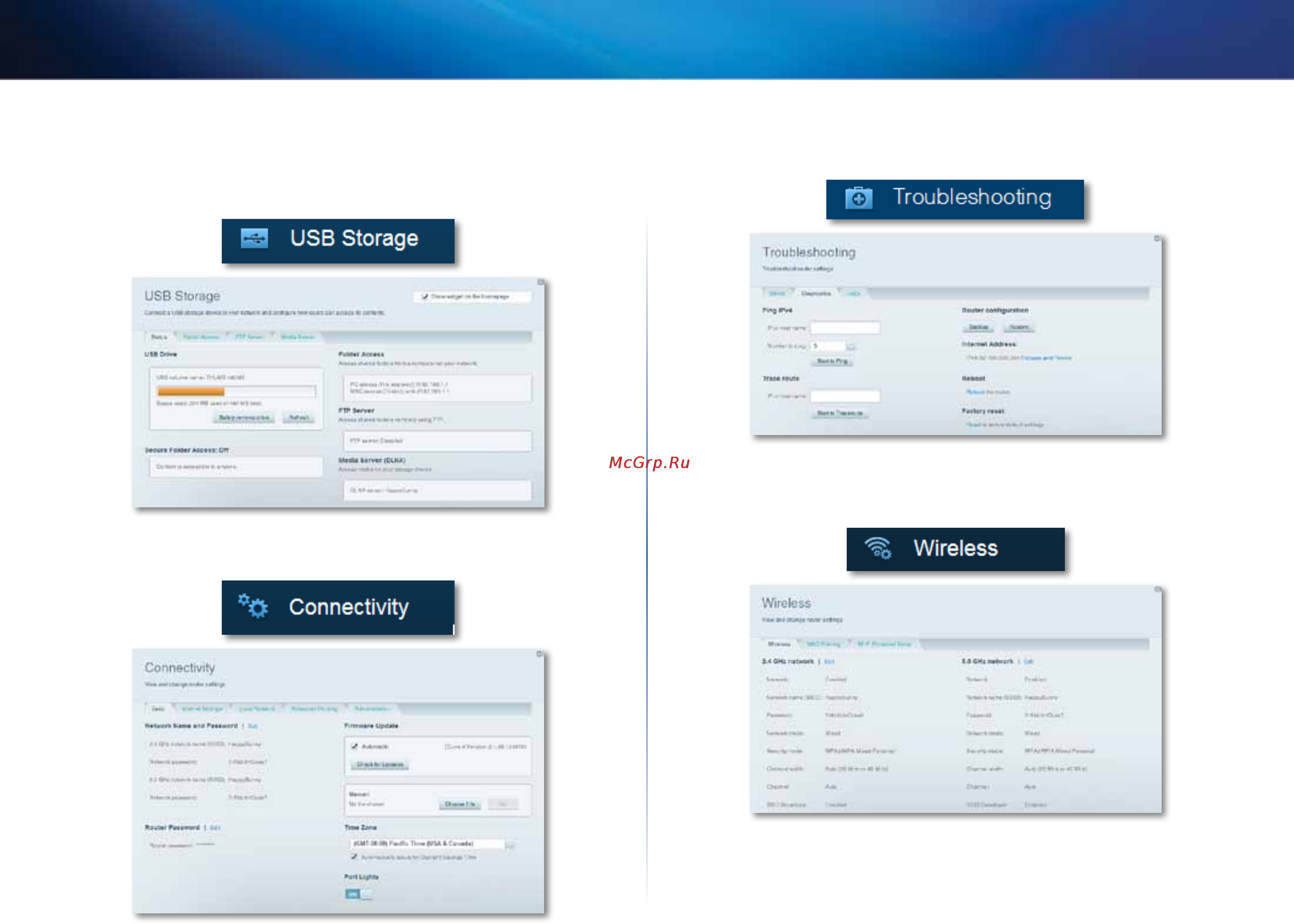 Linksys EA6500 [160/531] Configuración del router serie ea