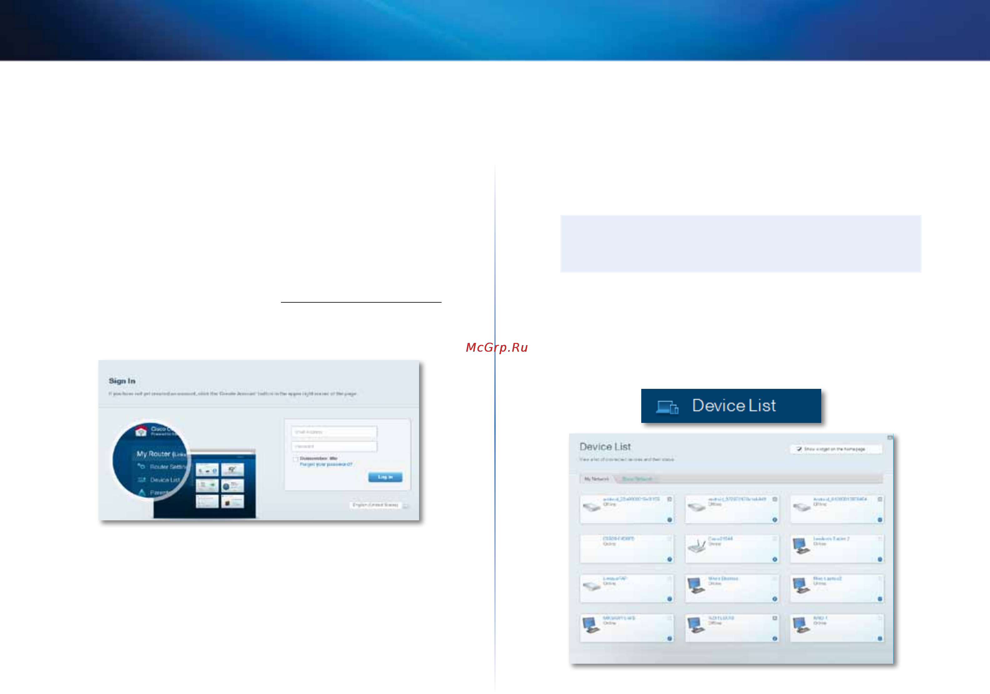 Linksys EA6500 [367/531] Como usar o cisco connect cloud