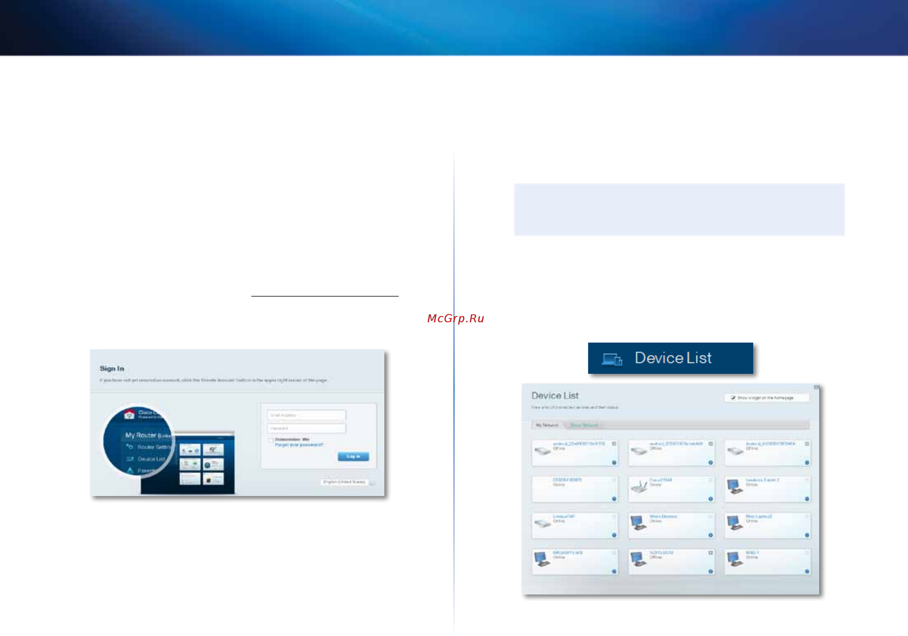 Linksys EA6500 [424/531] Vzpostavitev povezave s programom cisco connect cloud