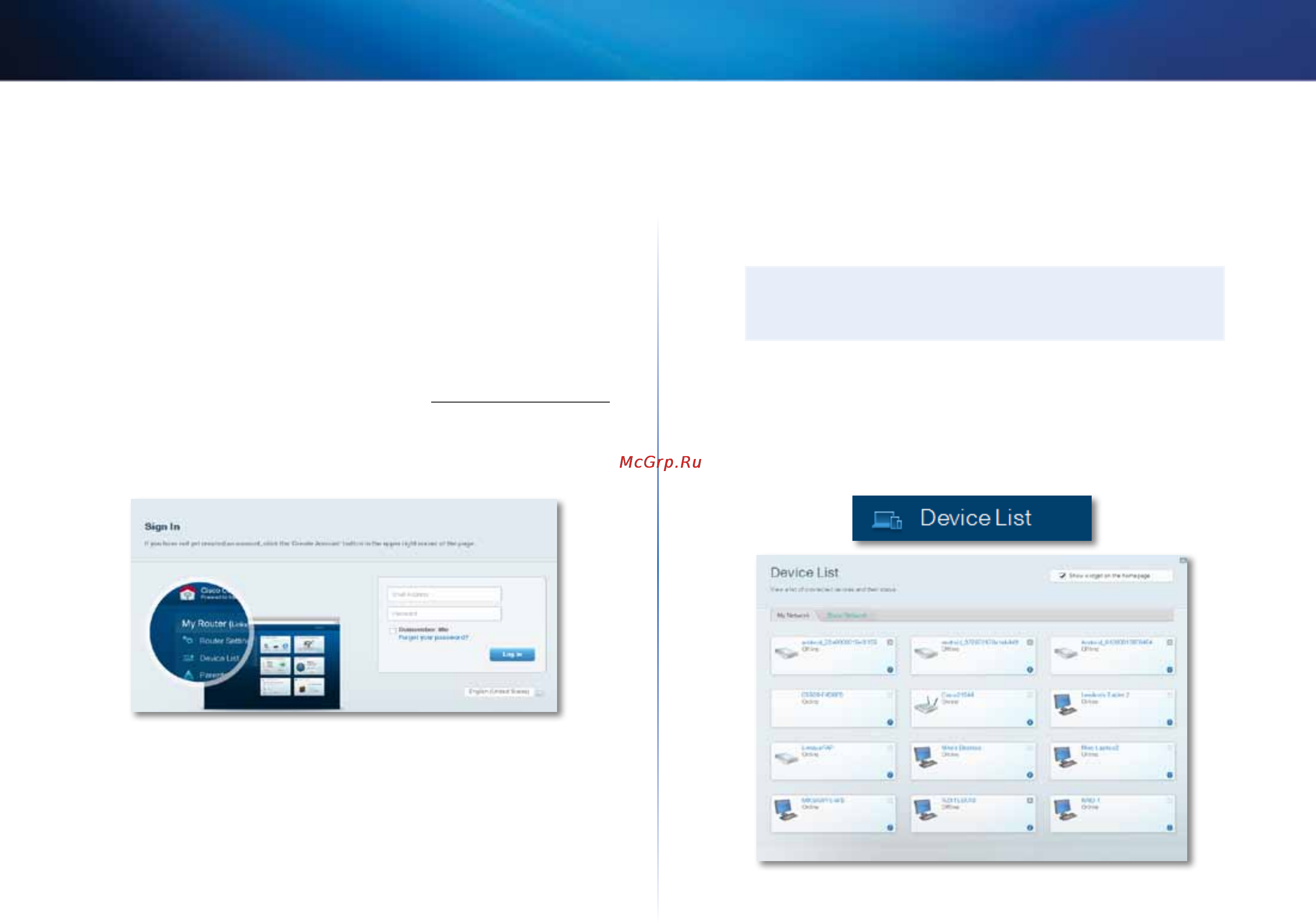 Linksys EA6500 [44/531] Jak používat službu cisco connect cloud