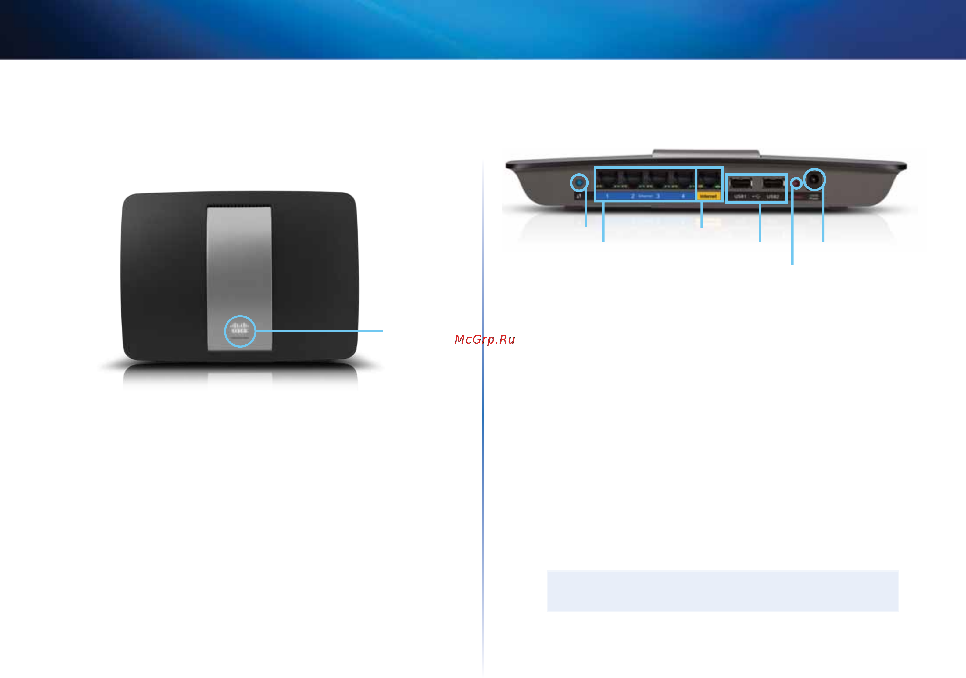 Linksys EA6500 [479/531] Arkadan görünüm