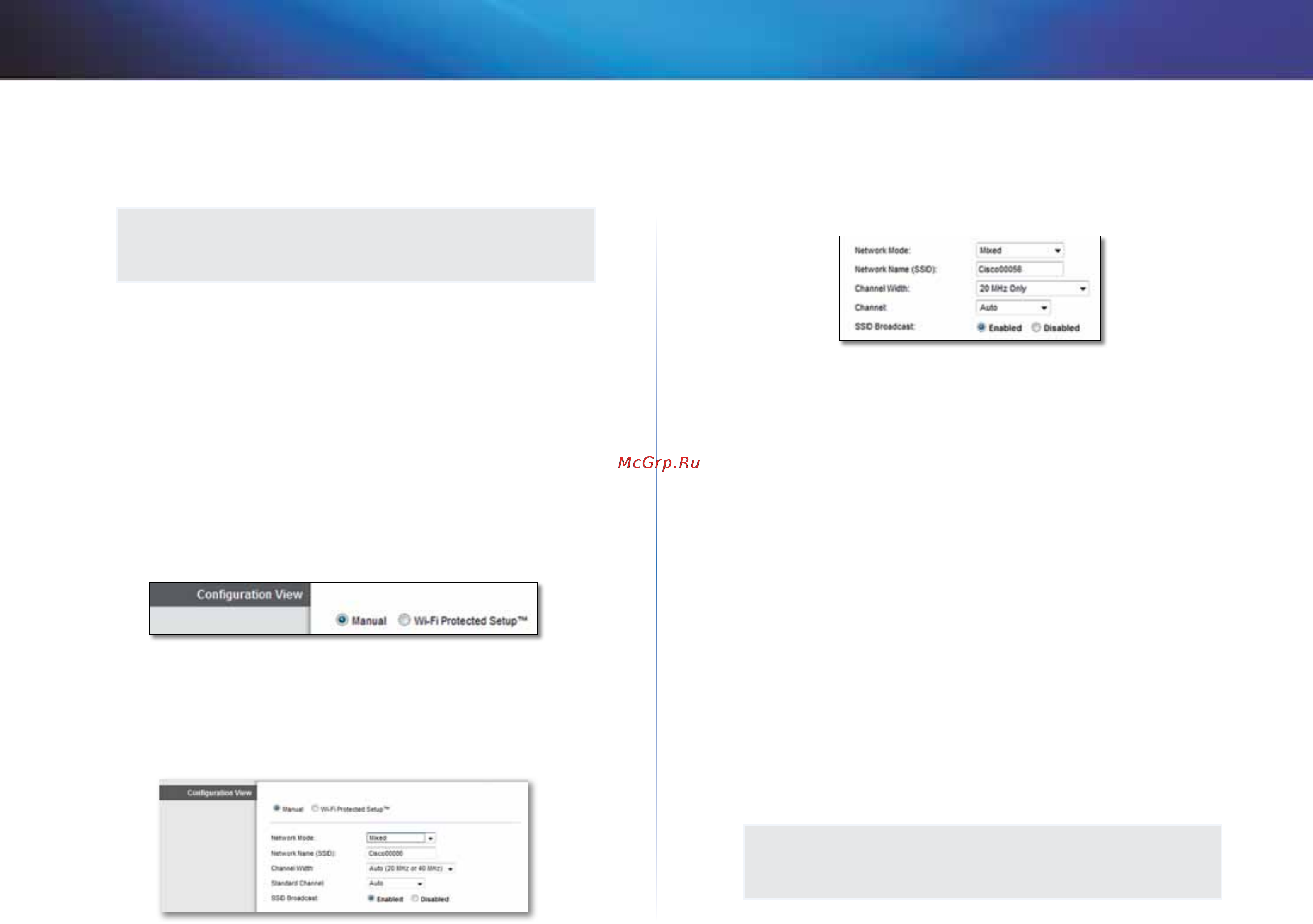 Linksys X1000 [115/678] Manuelles einrichten