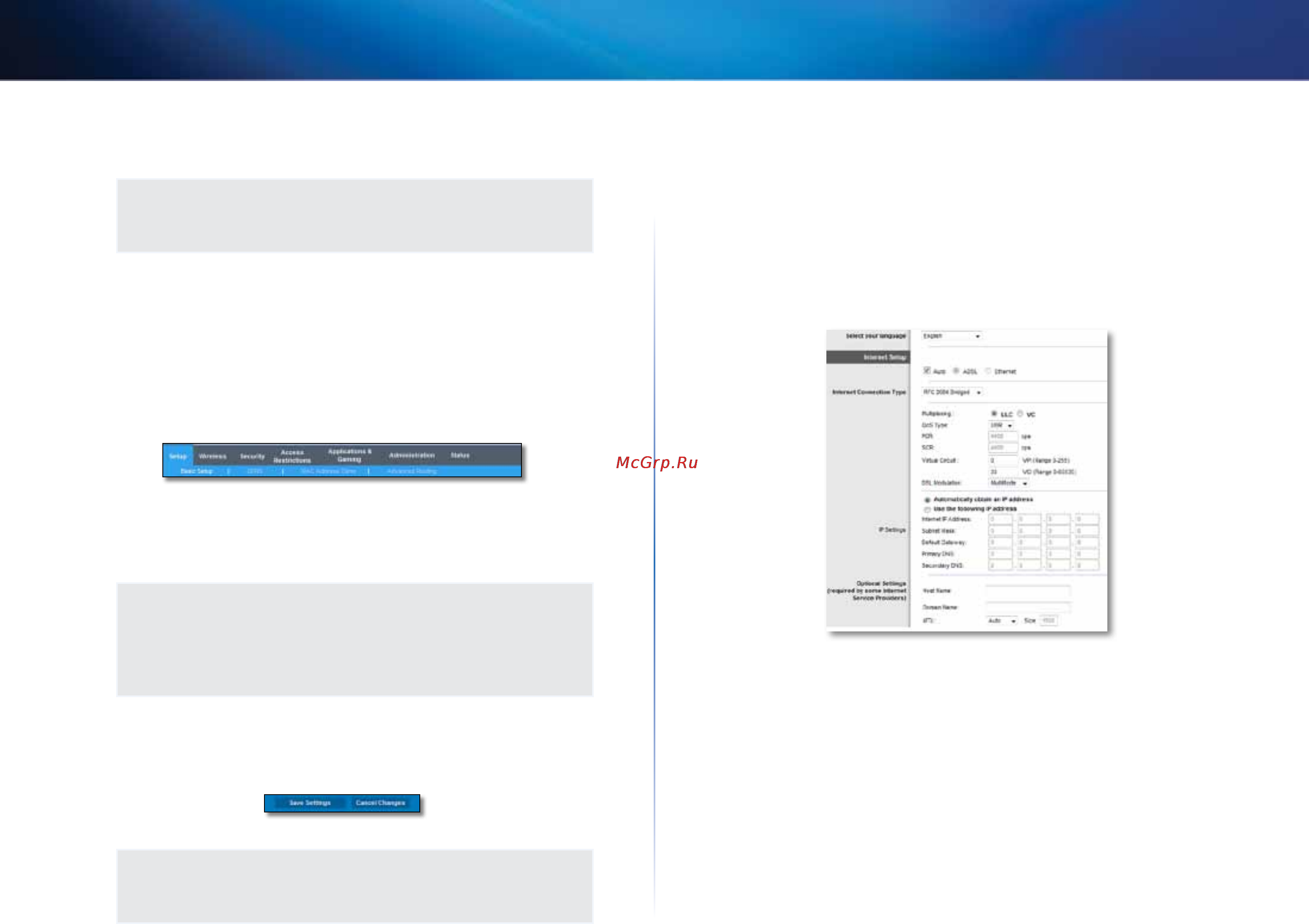 Linksys X1000 [164/678] How to use the browser based utility