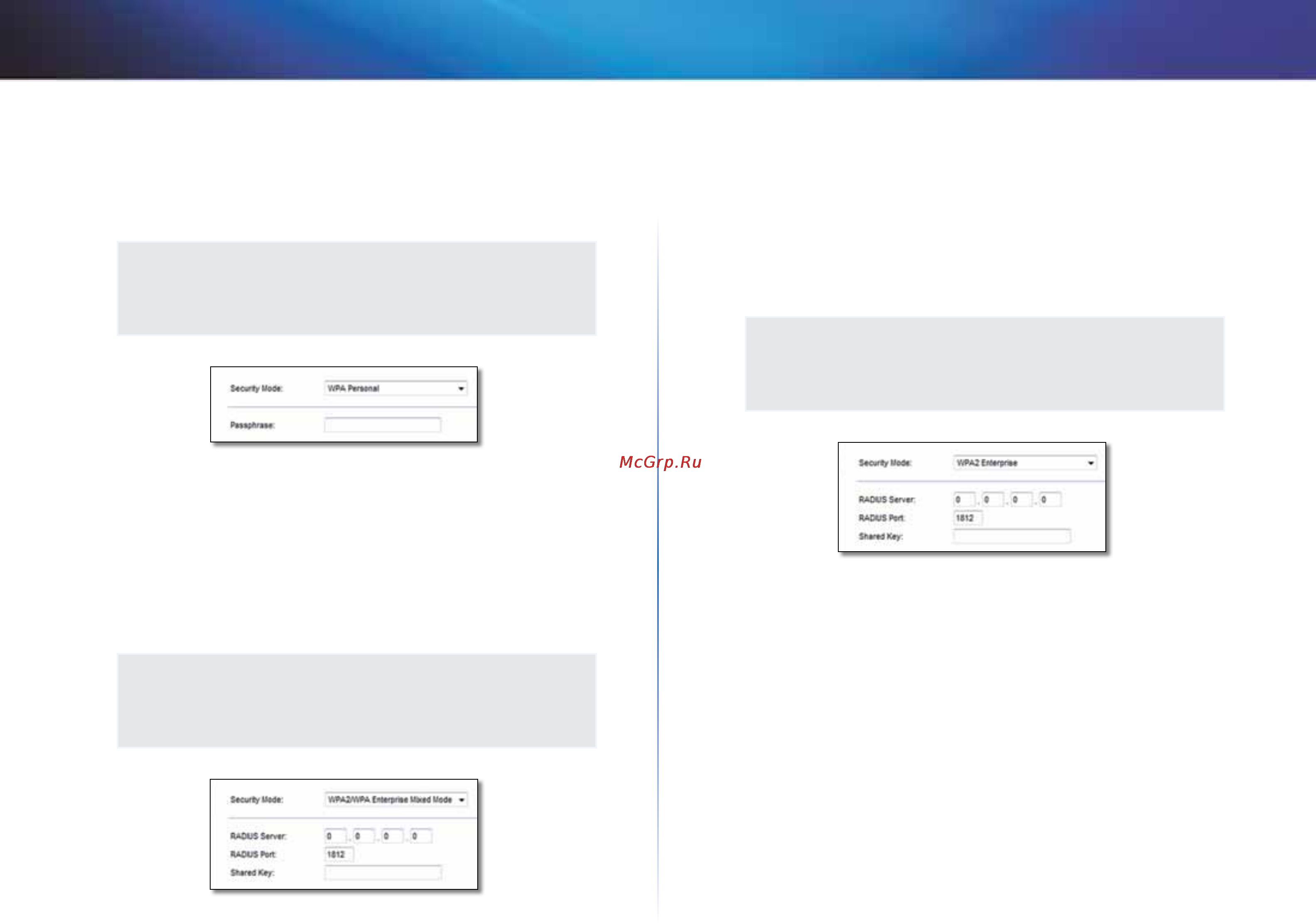 Linksys X1000 [246/678] Configuration avancée