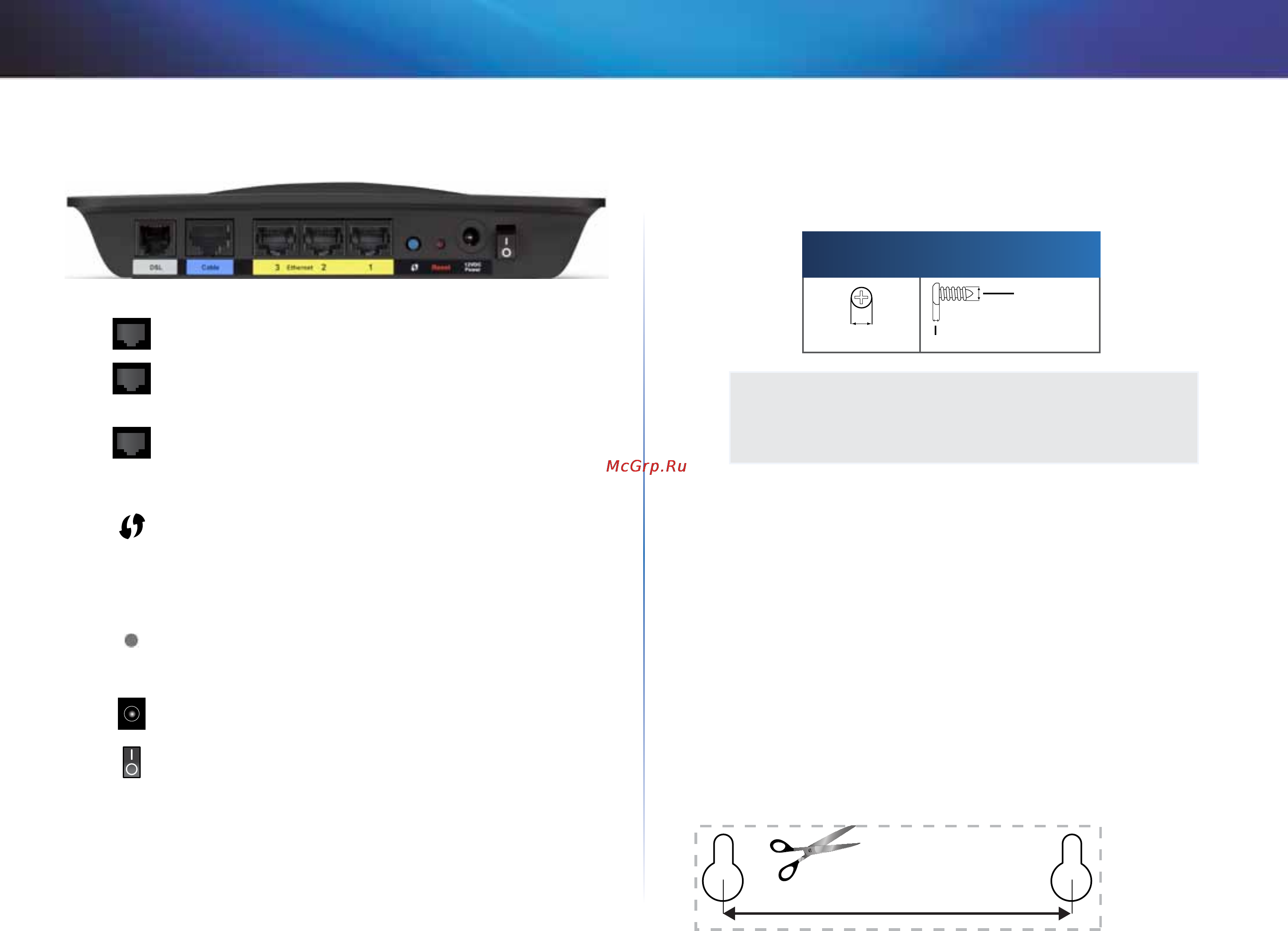 Linksys X1000 [309/678] Belakang