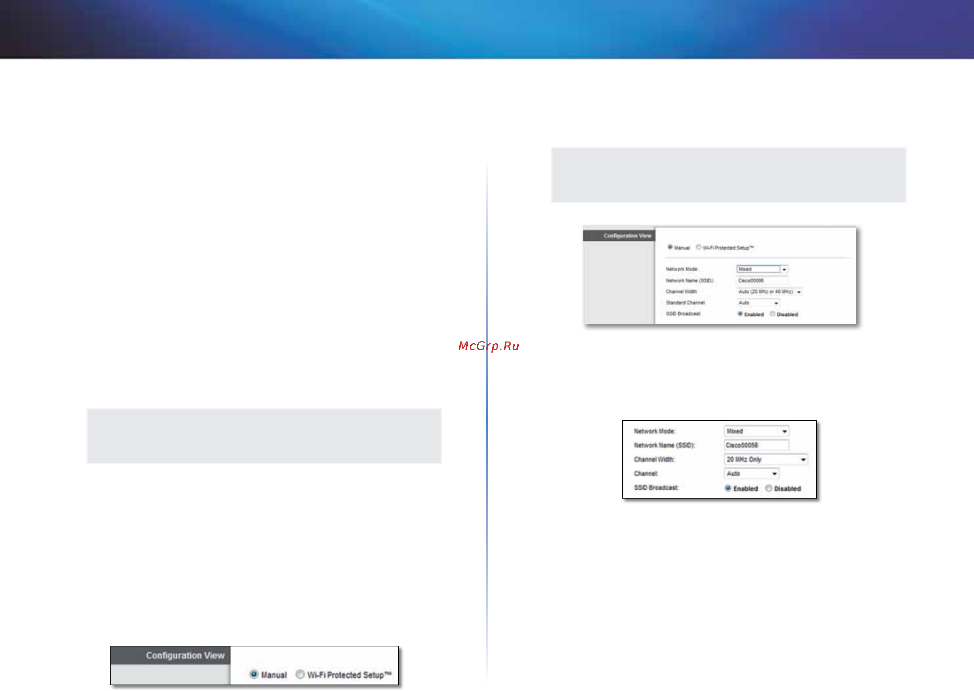 Linksys X1000 [319/678] Manual setup penyetelan manual