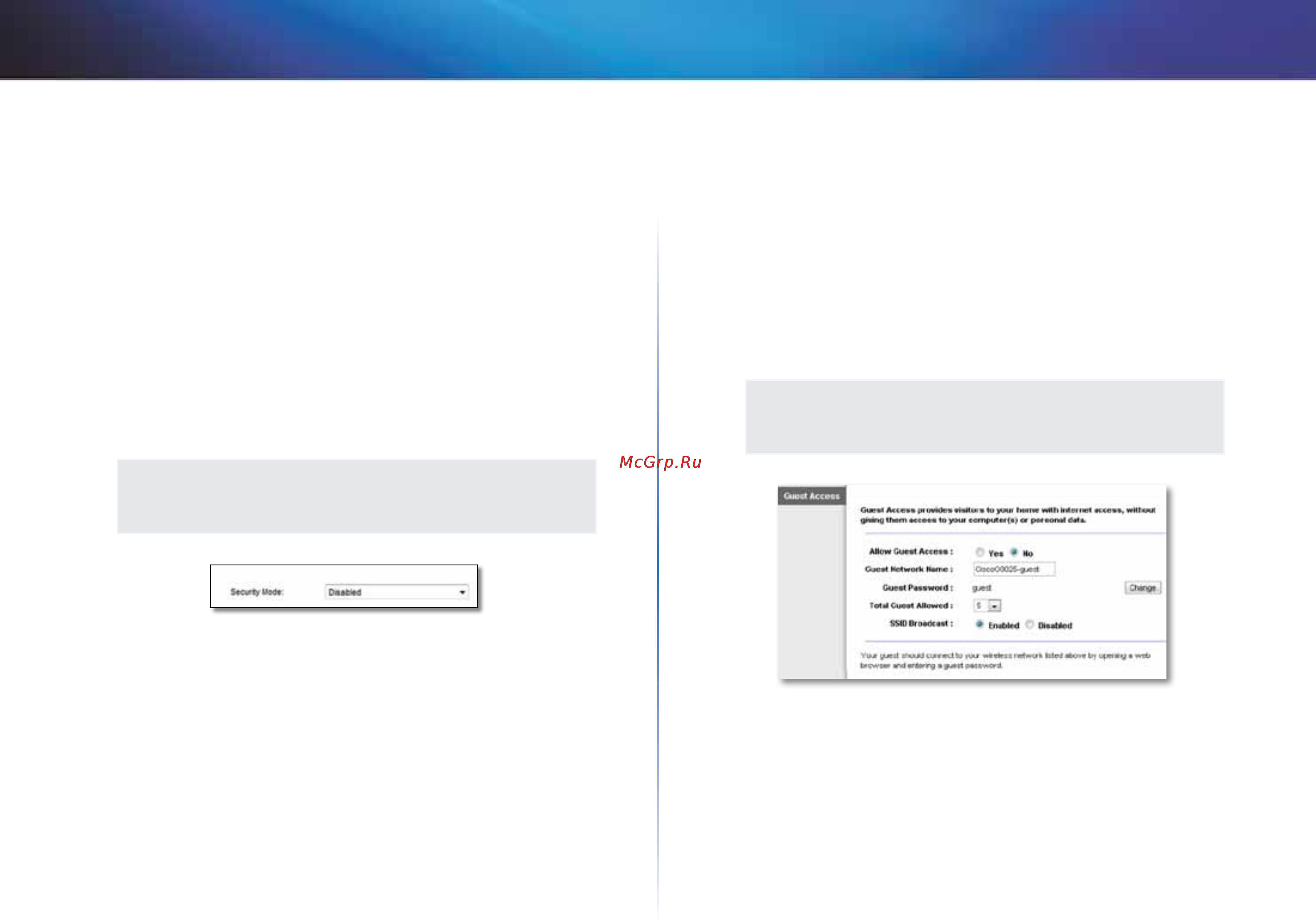 Linksys X1000 [377/678] Guest access gasttoegang