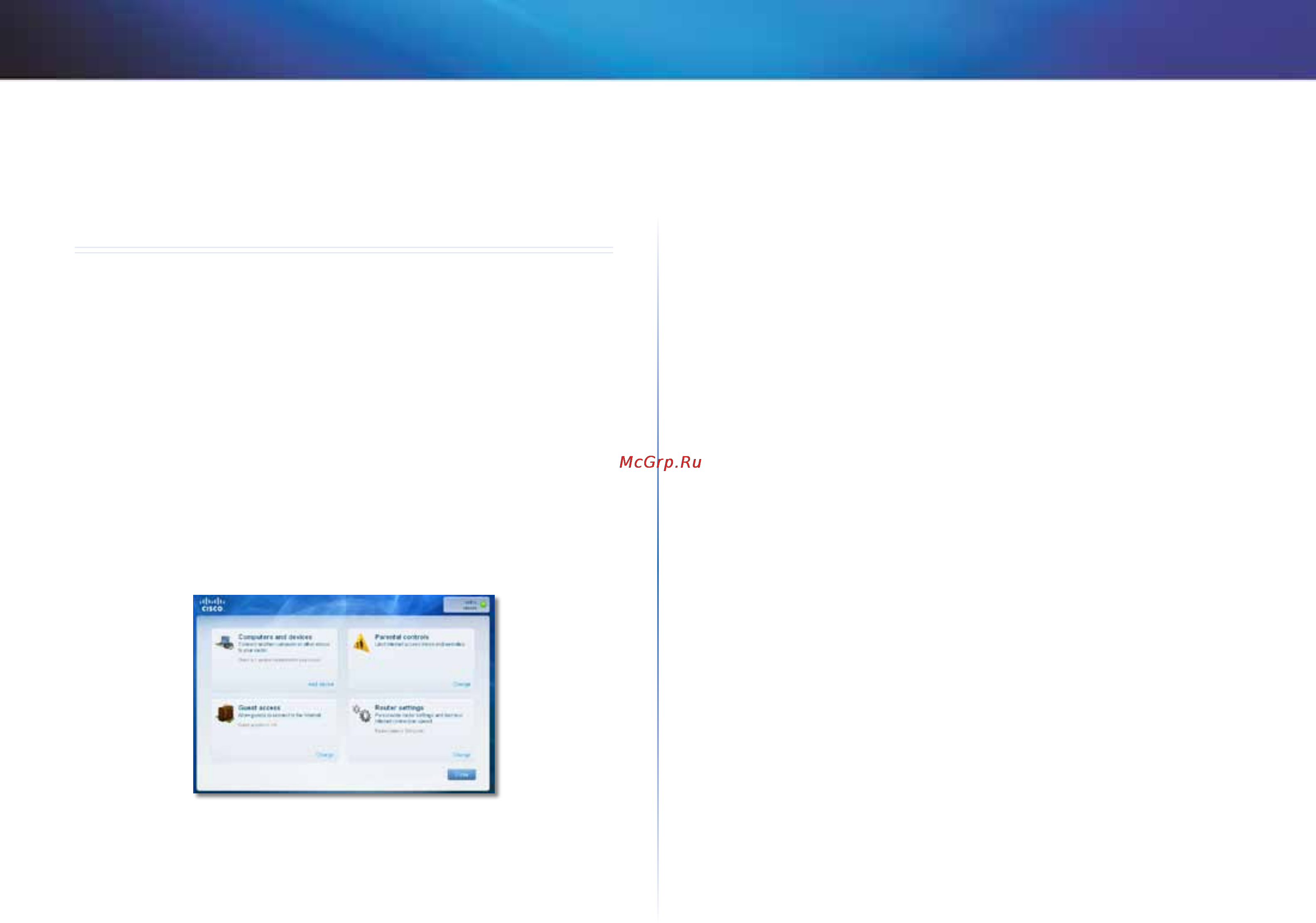Linksys X1000 [412/678] Menu główne computers and devices komputery i urządzenia