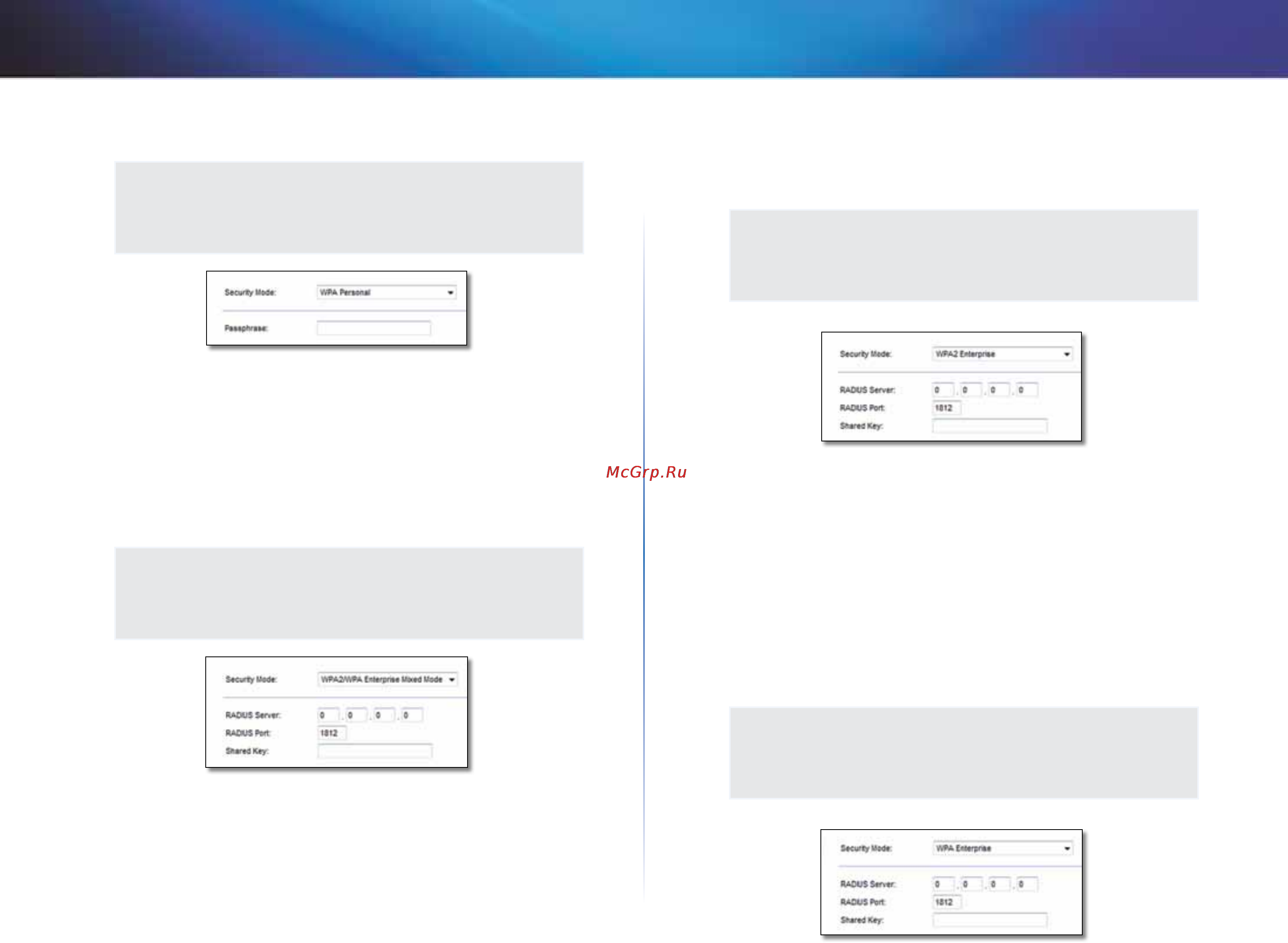 Linksys X1000 [446/678] Configuração avançada