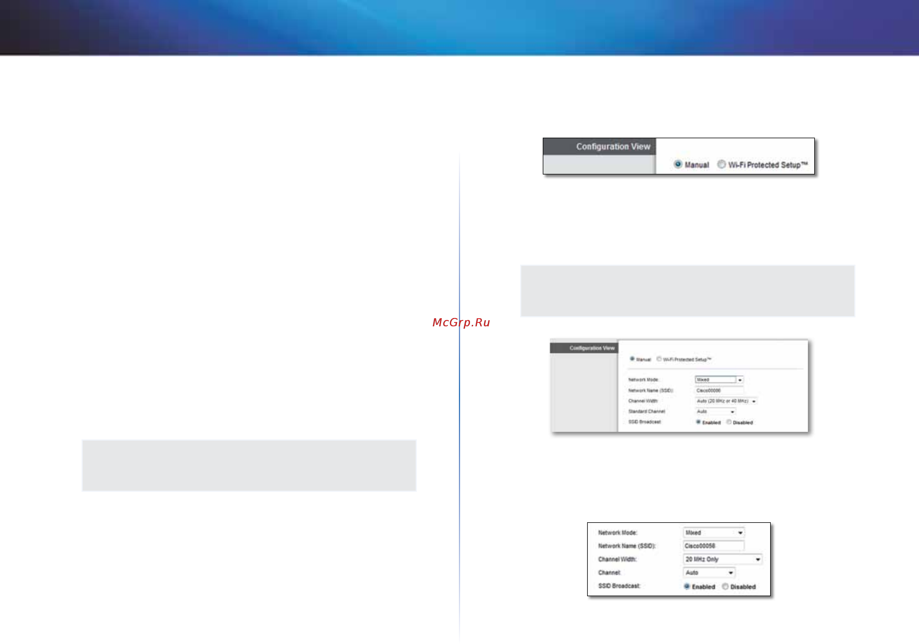 Linksys X1000 [491/678] Configurarea manuală