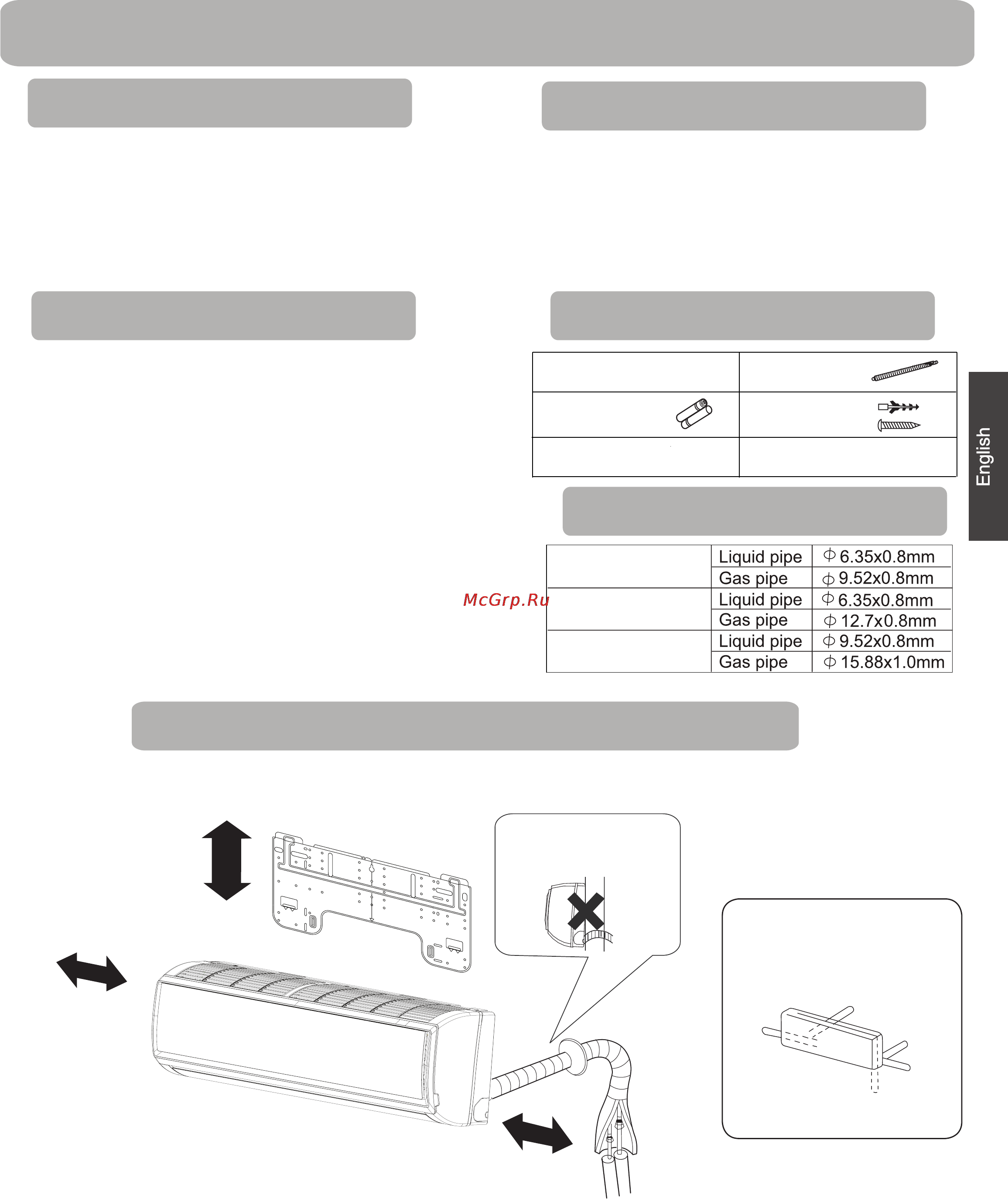Haier AS18GS1ERA [7/52] Place robust not causing vibration where the body can be supported sufﬁciently