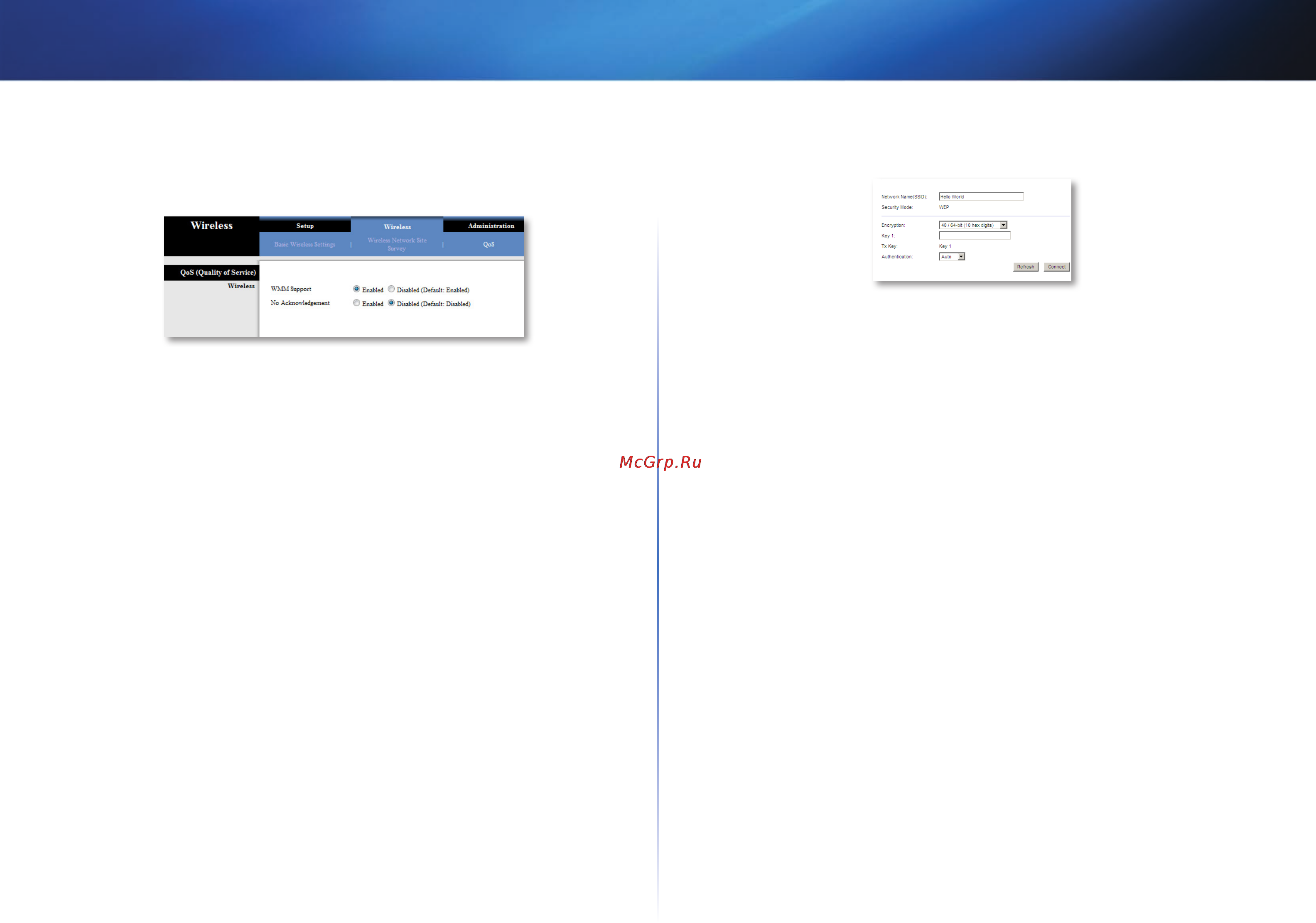 Linksys WUMC710 [12/289] Wireless اللاسلكي qos جودة الخدمة