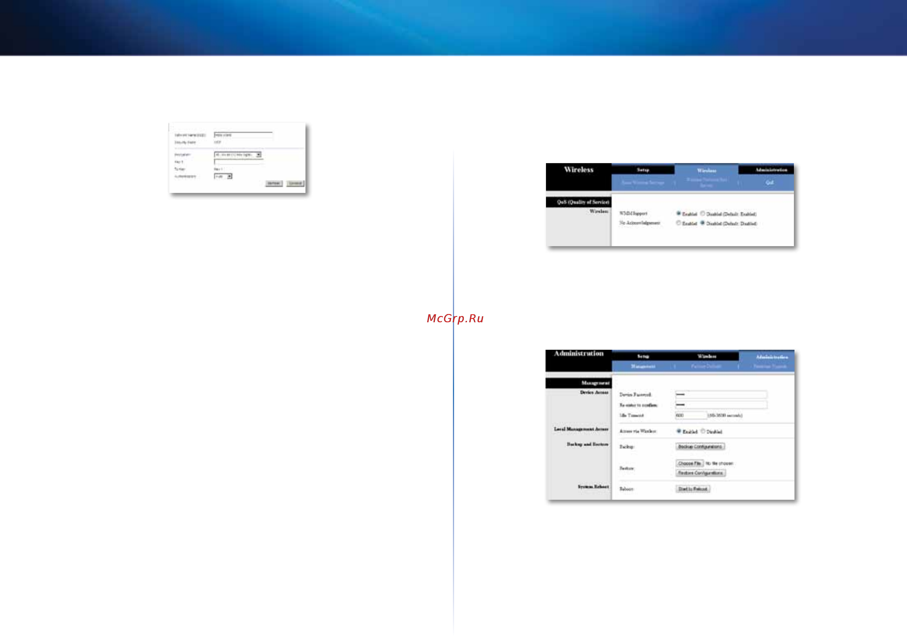 Linksys WUMC710 [148/289] Wireless sans fil
