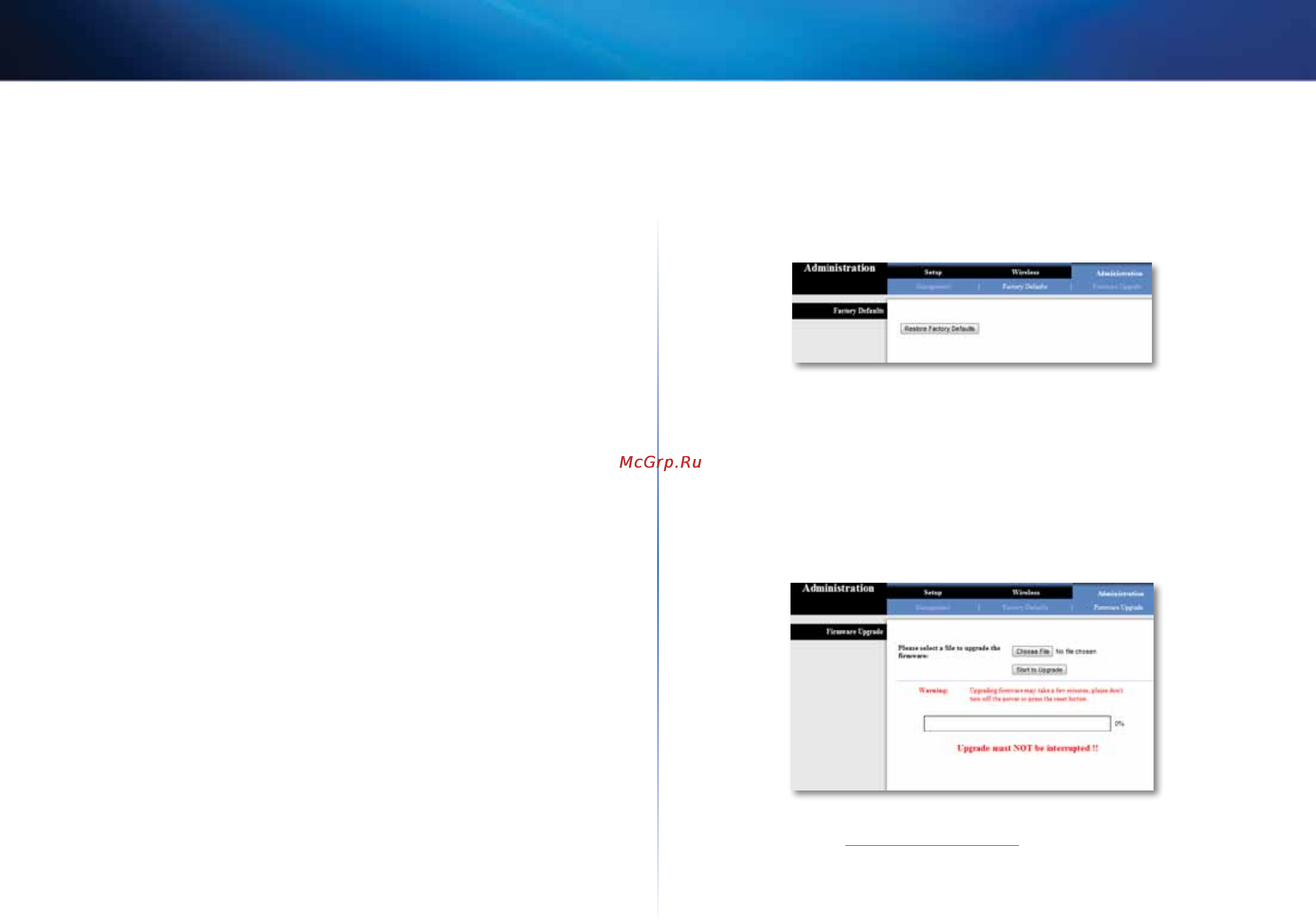 Linksys WUMC710 [149/289] Factory defaults paramètres par défaut d usine