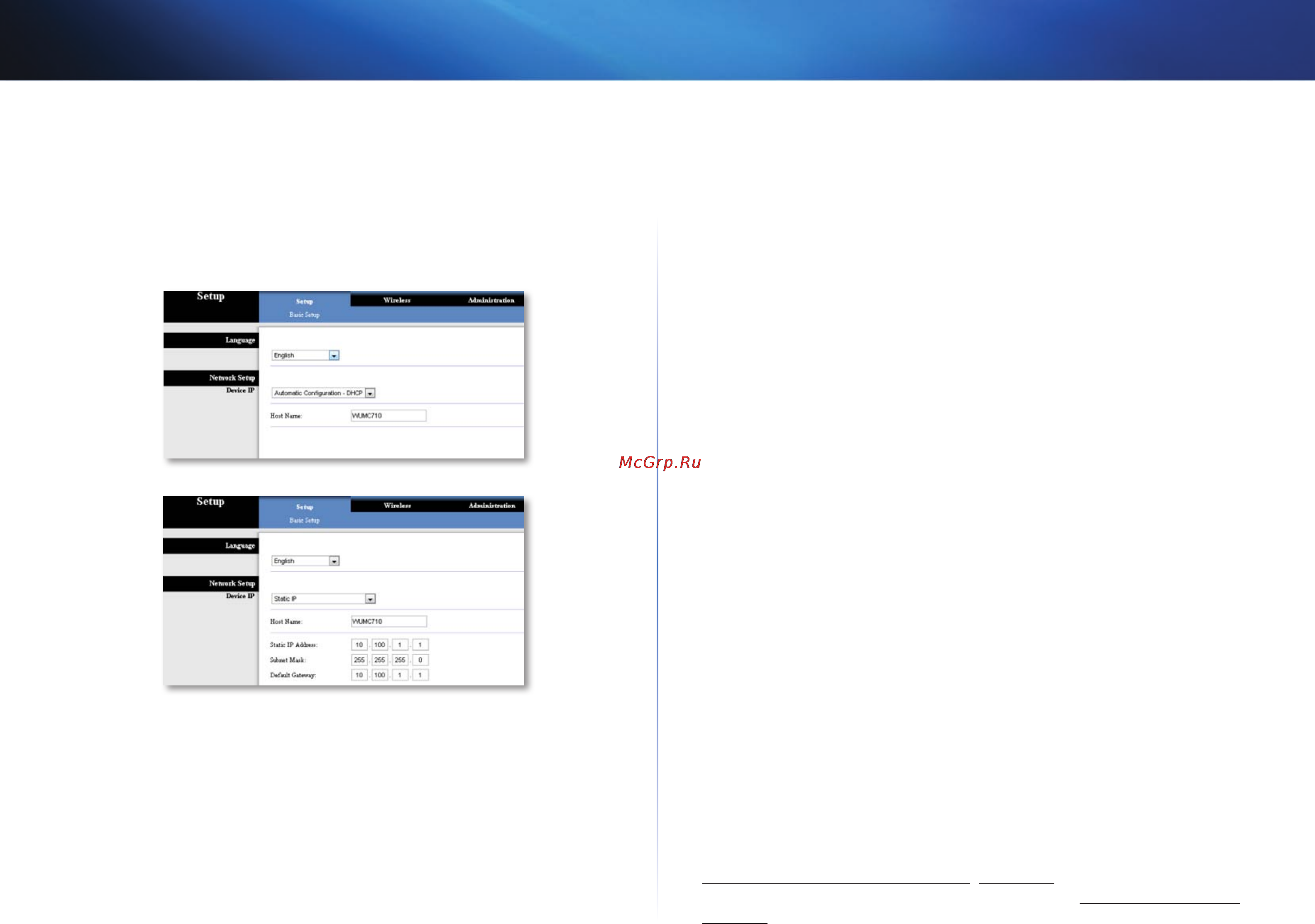 Linksys WUMC710 [212/289] Wireless trådløst basic wireless settings grunnleggende trådløsinnstilinger