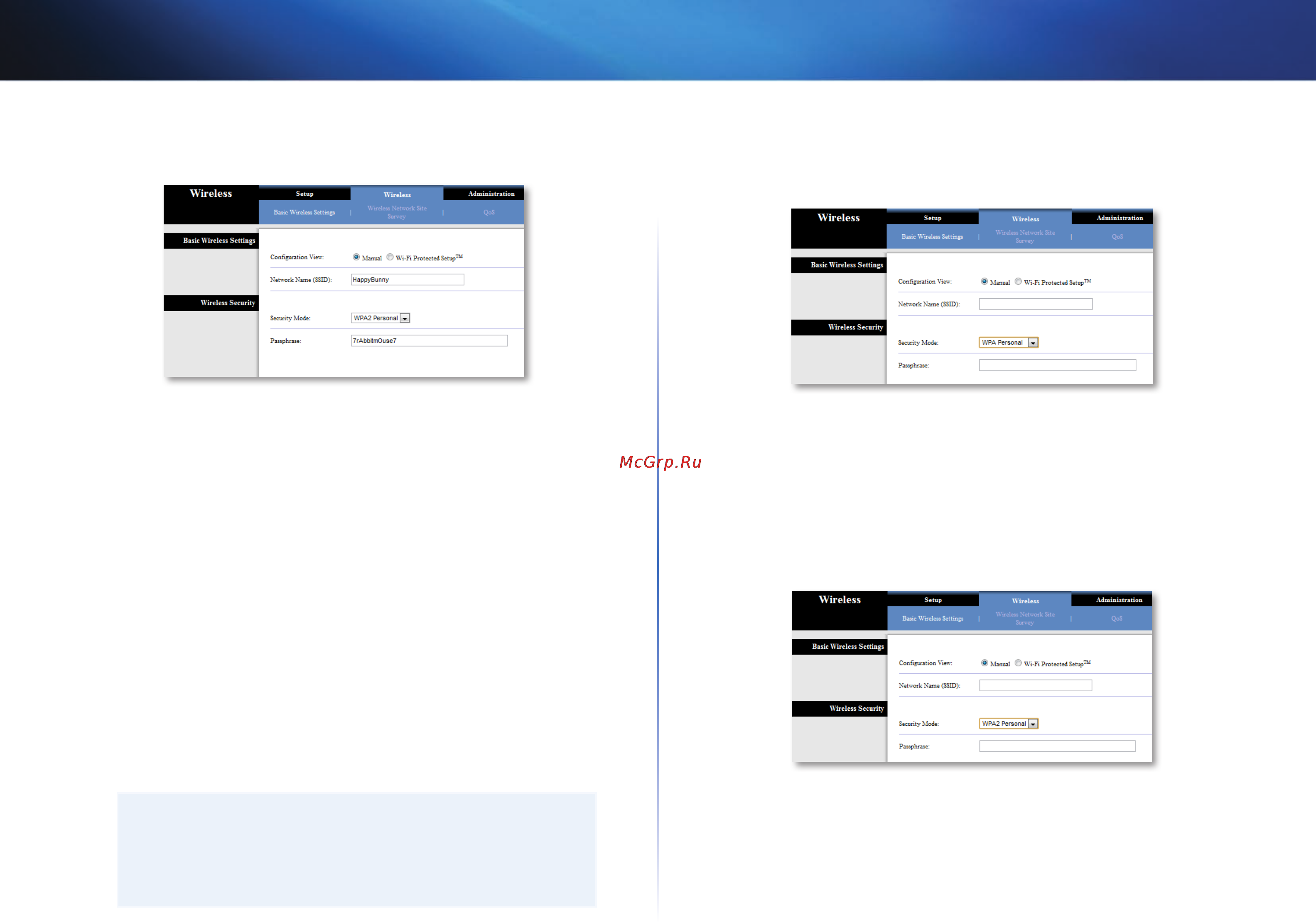 Linksys WUMC710 [230/289] Basic wireless settings definições sem fios básicas