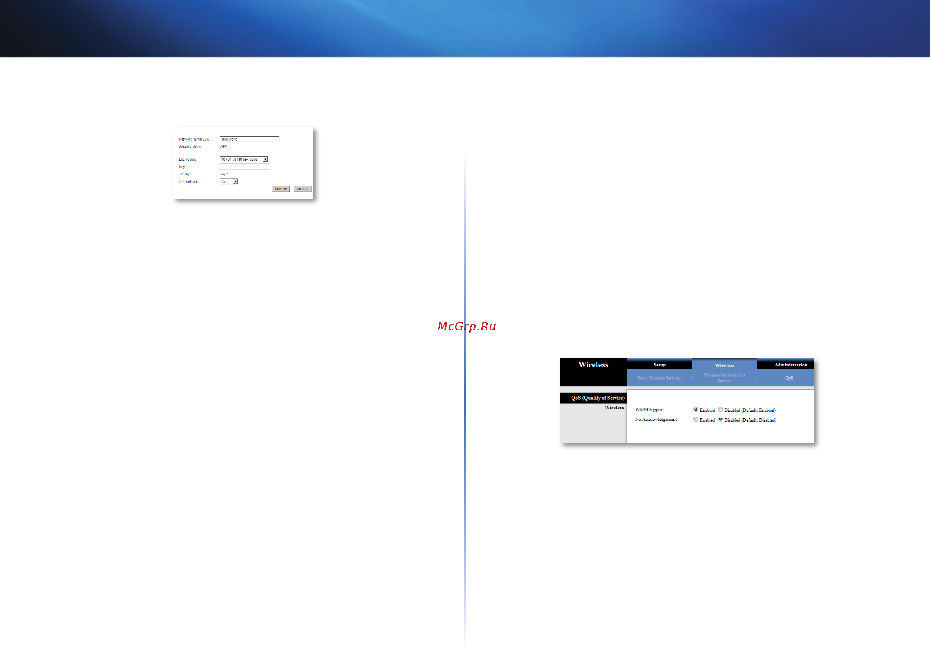 Linksys WUMC710 [233/289] Wireless sem fios qos qualidade do serviço