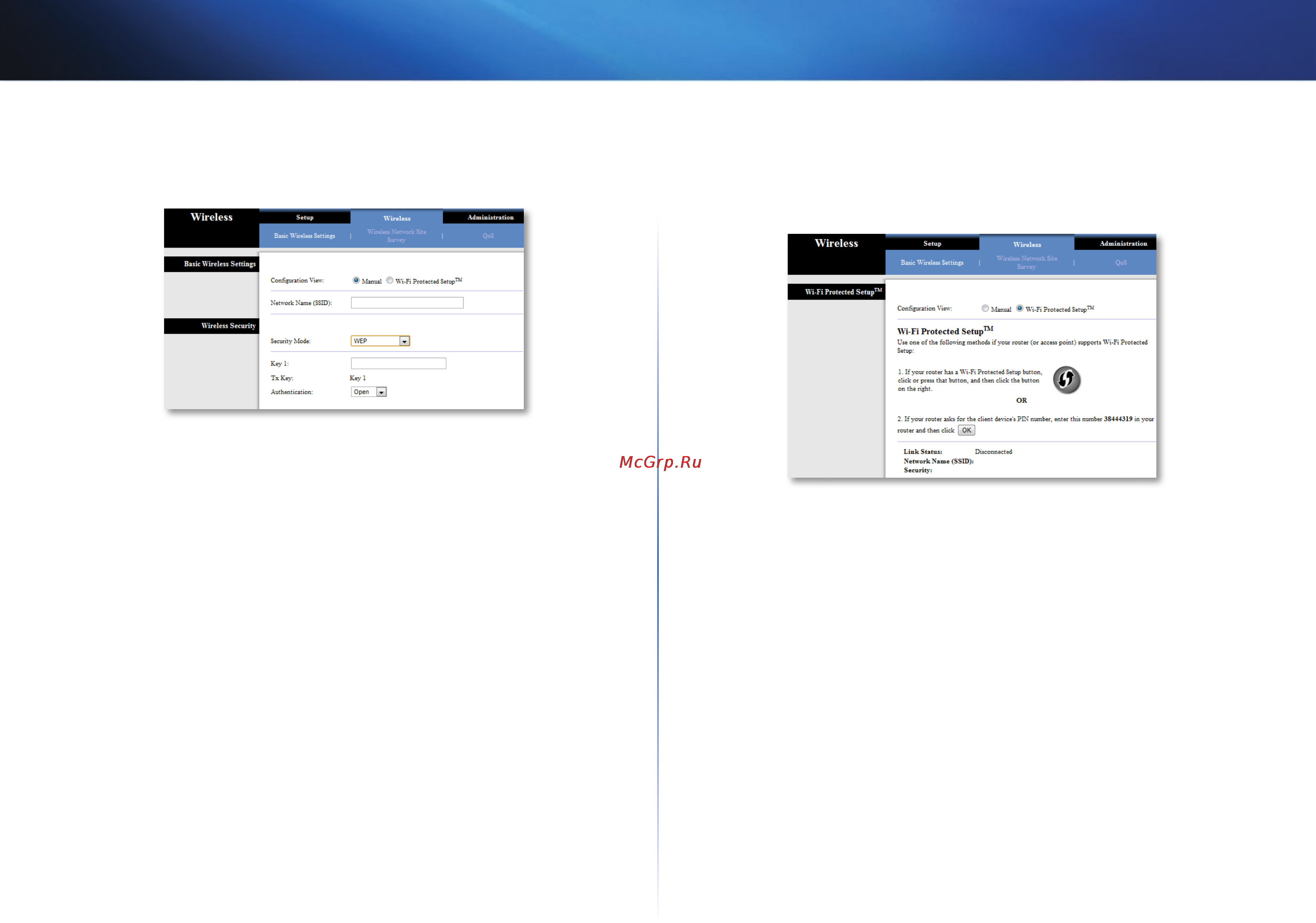 Linksys WUMC710 [248/289] Wi fi protected setup