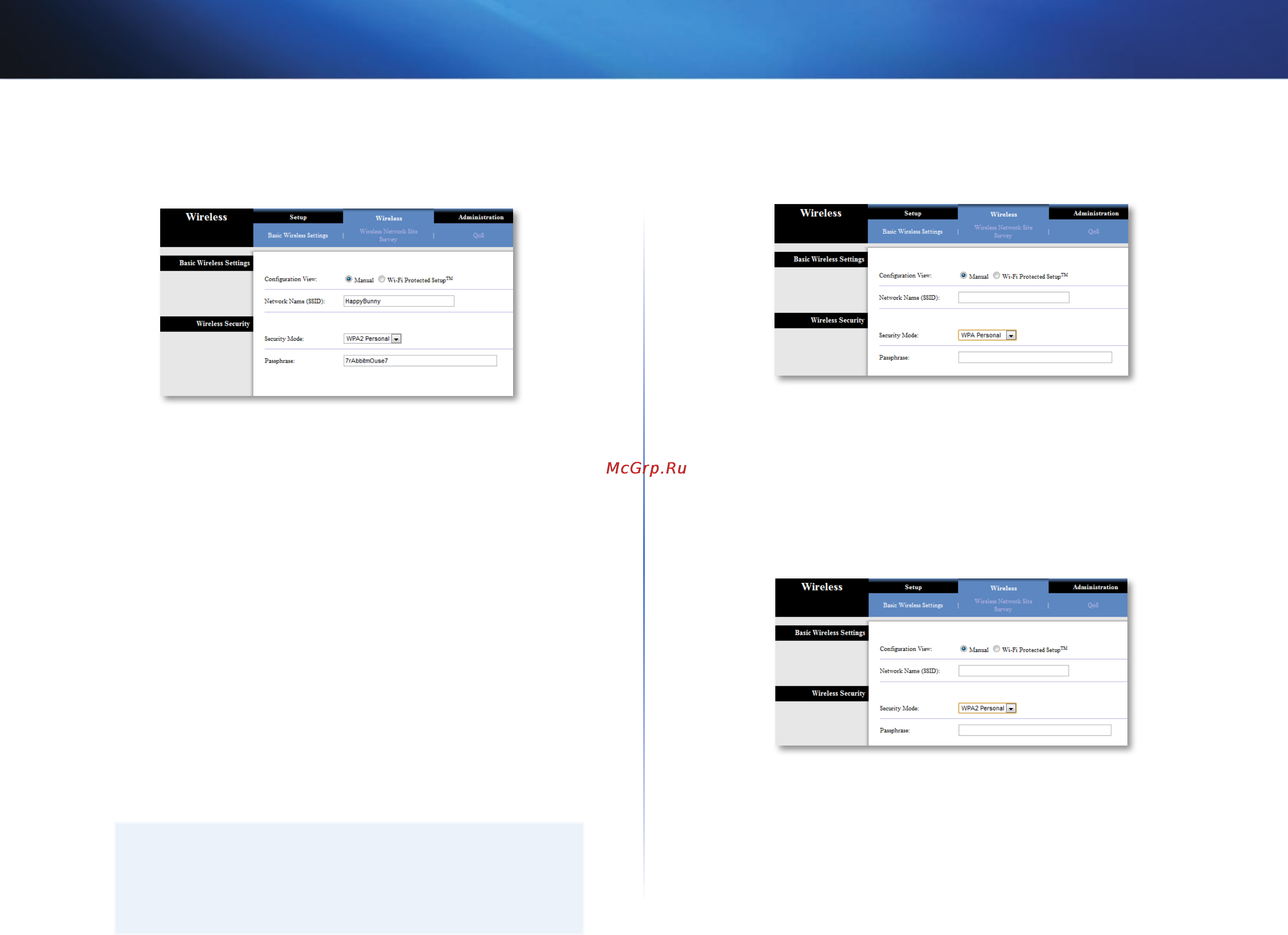 Linksys WUMC710 [26/289] Basic wireless settings grundlæggende trådløse indstillinger
