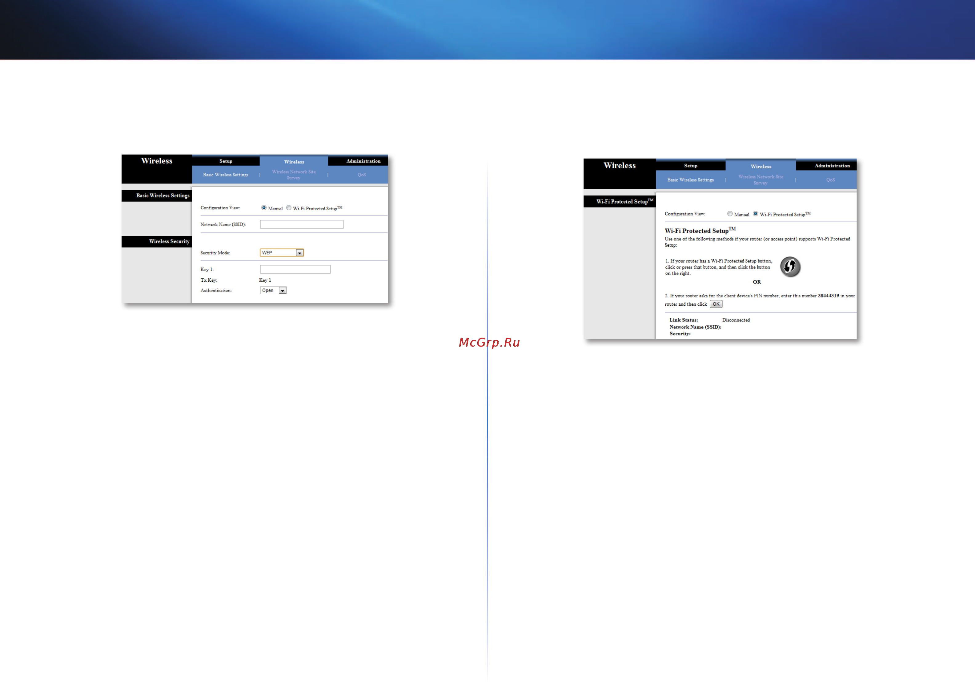 Linksys WUMC710 [265/289] Wi fi protected setup